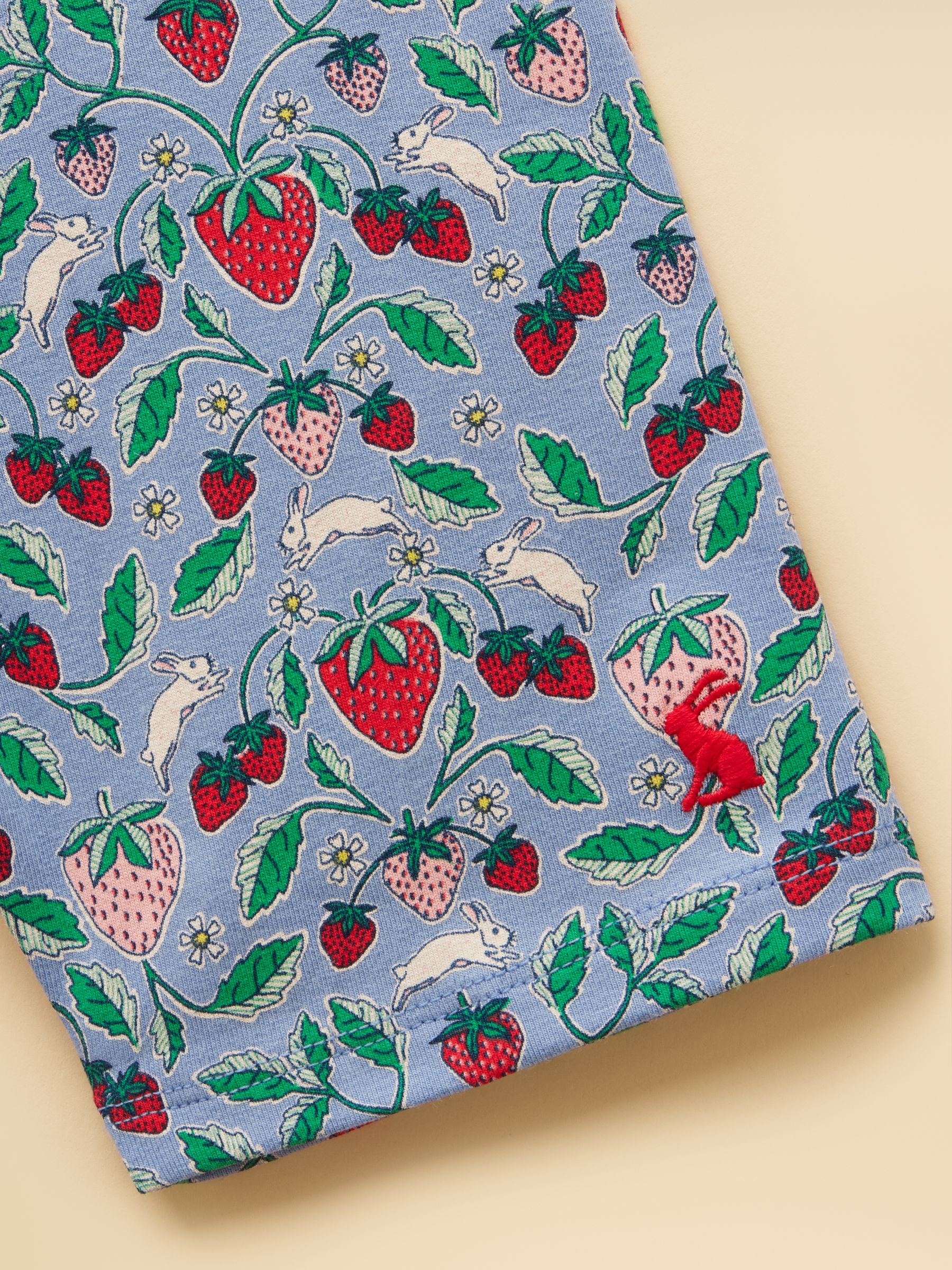 Girls' Cartwheel Blue & Pink Cycling Shorts 2 Pack - Image 4 of 8