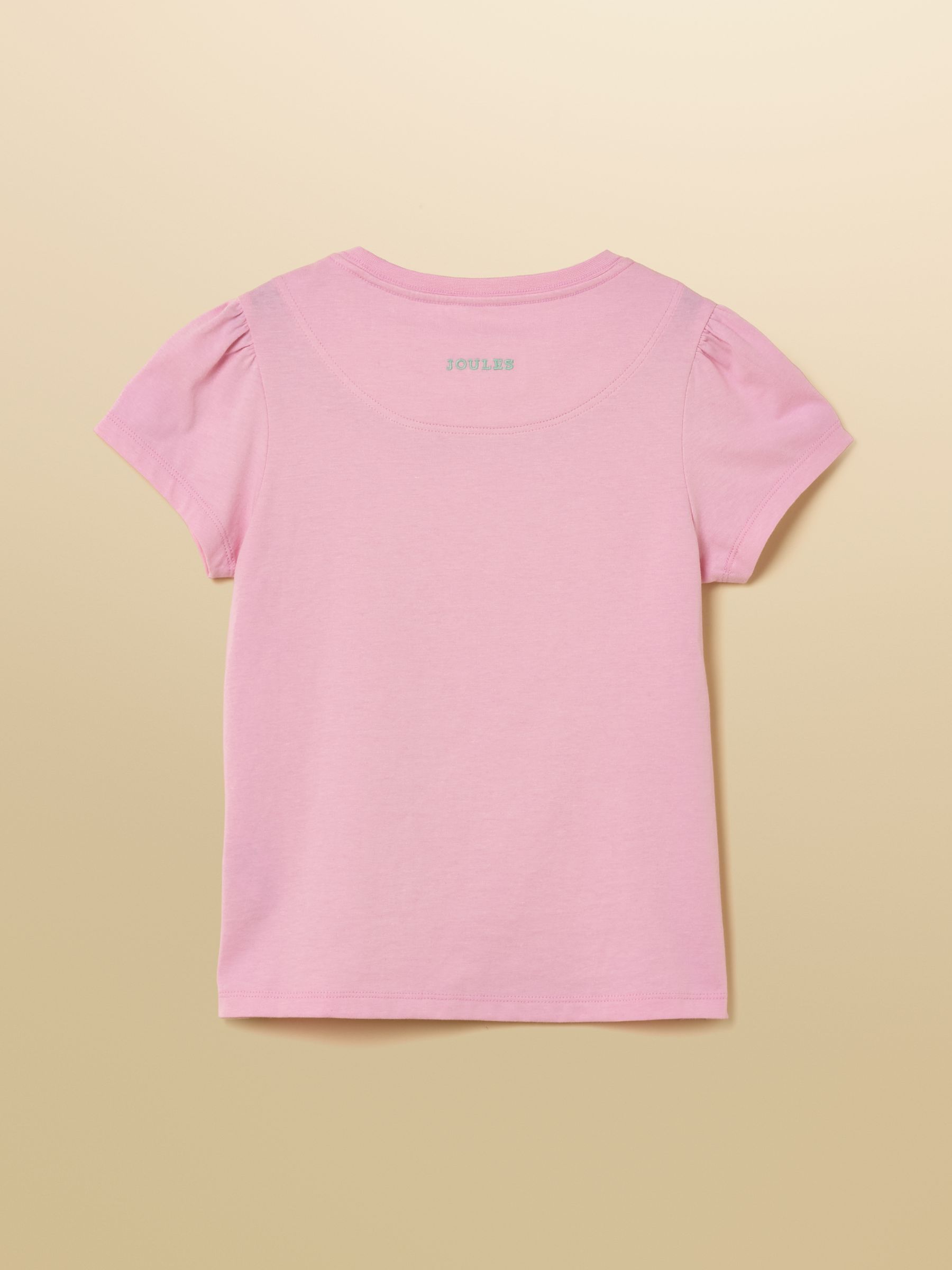 Girls' Let's Go Pink & Yellow Short Sleeve T-Shirts 2 Pack - Image 4 of 7