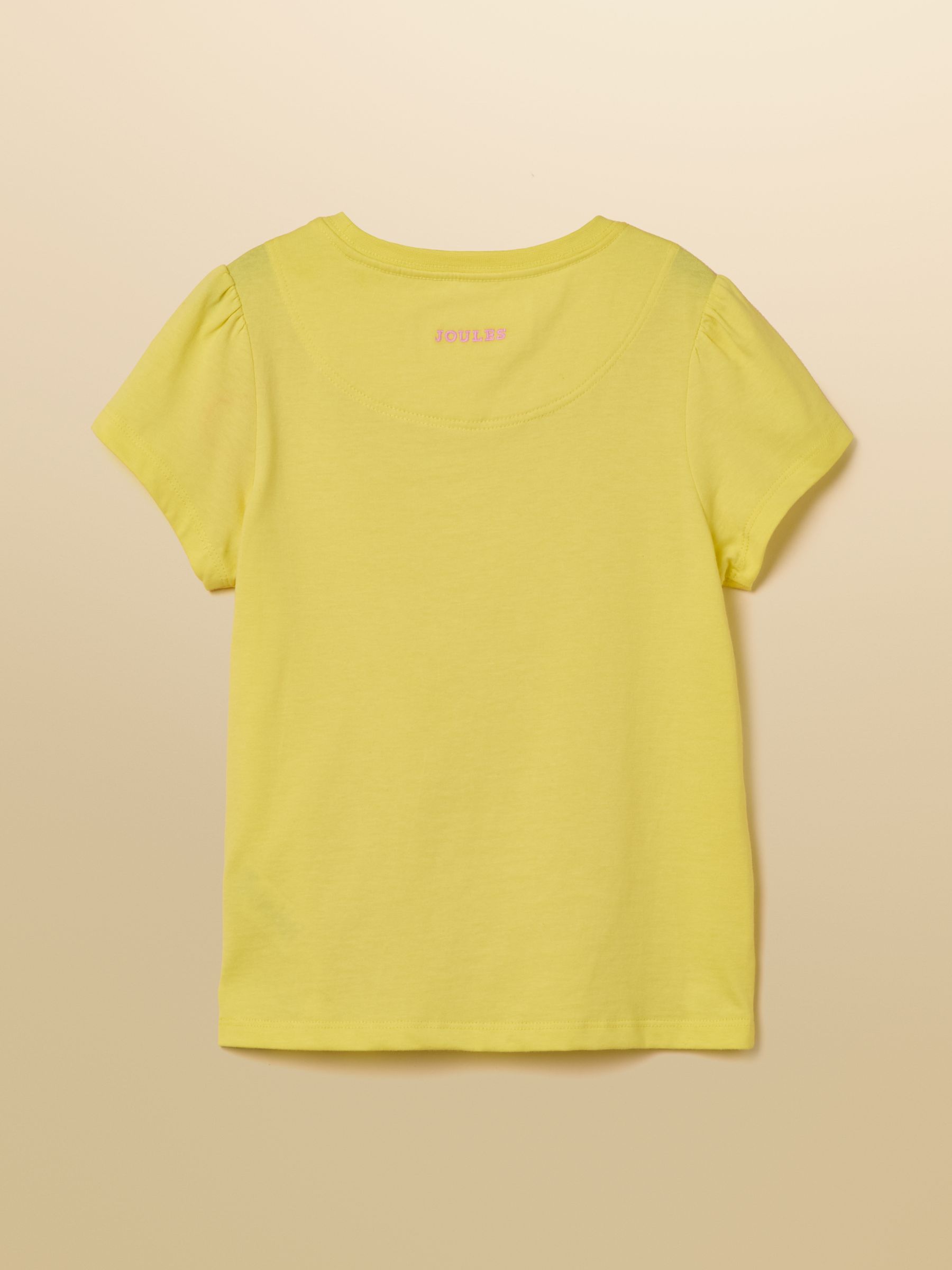 Girls' Let's Go Pink & Yellow Short Sleeve T-Shirts 2 Pack - Image 5 of 7