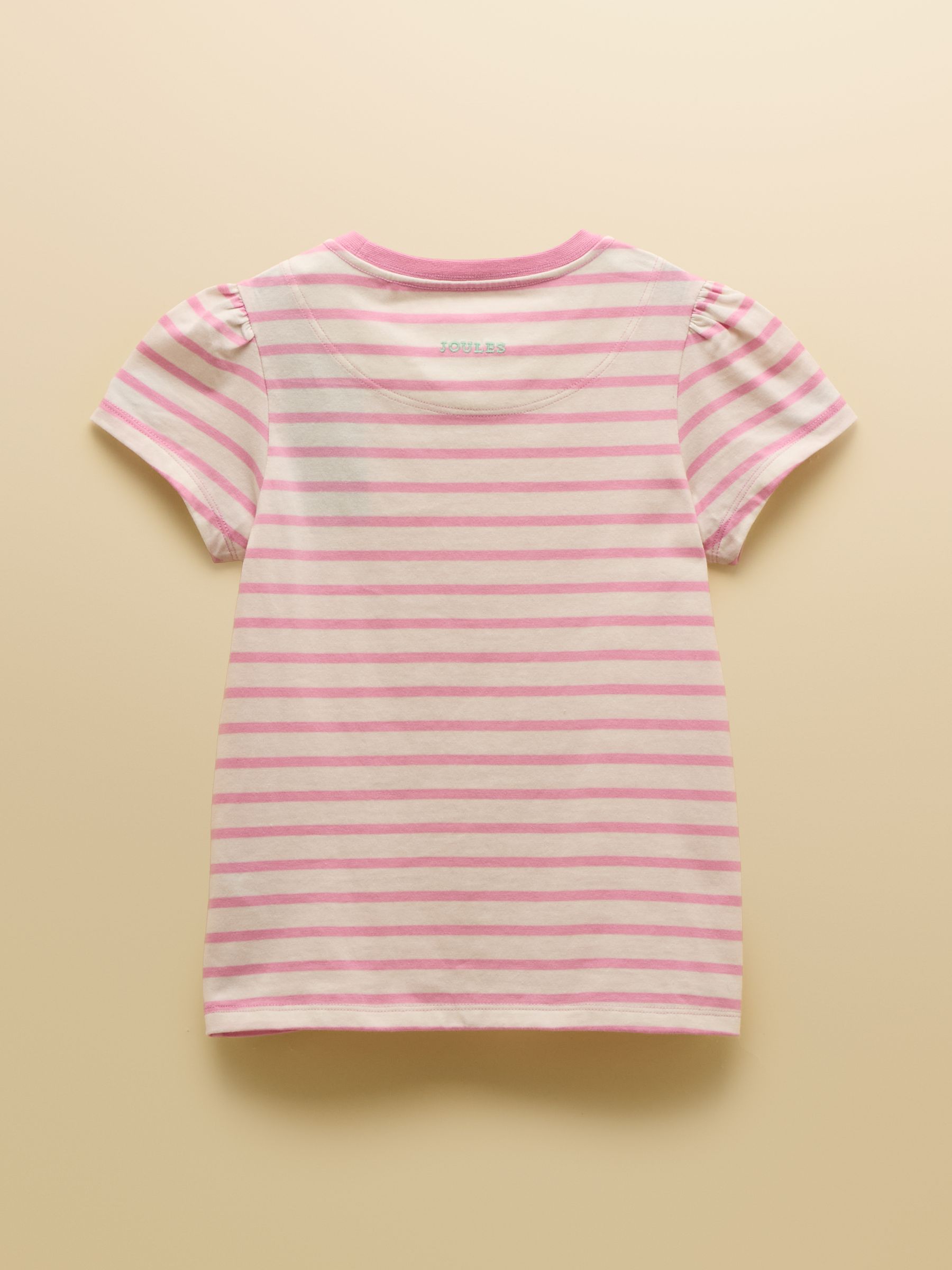 Girls' Let's Go Pink & Orange Short Sleeve T Shirts 3 Pack - Image 5 of 7