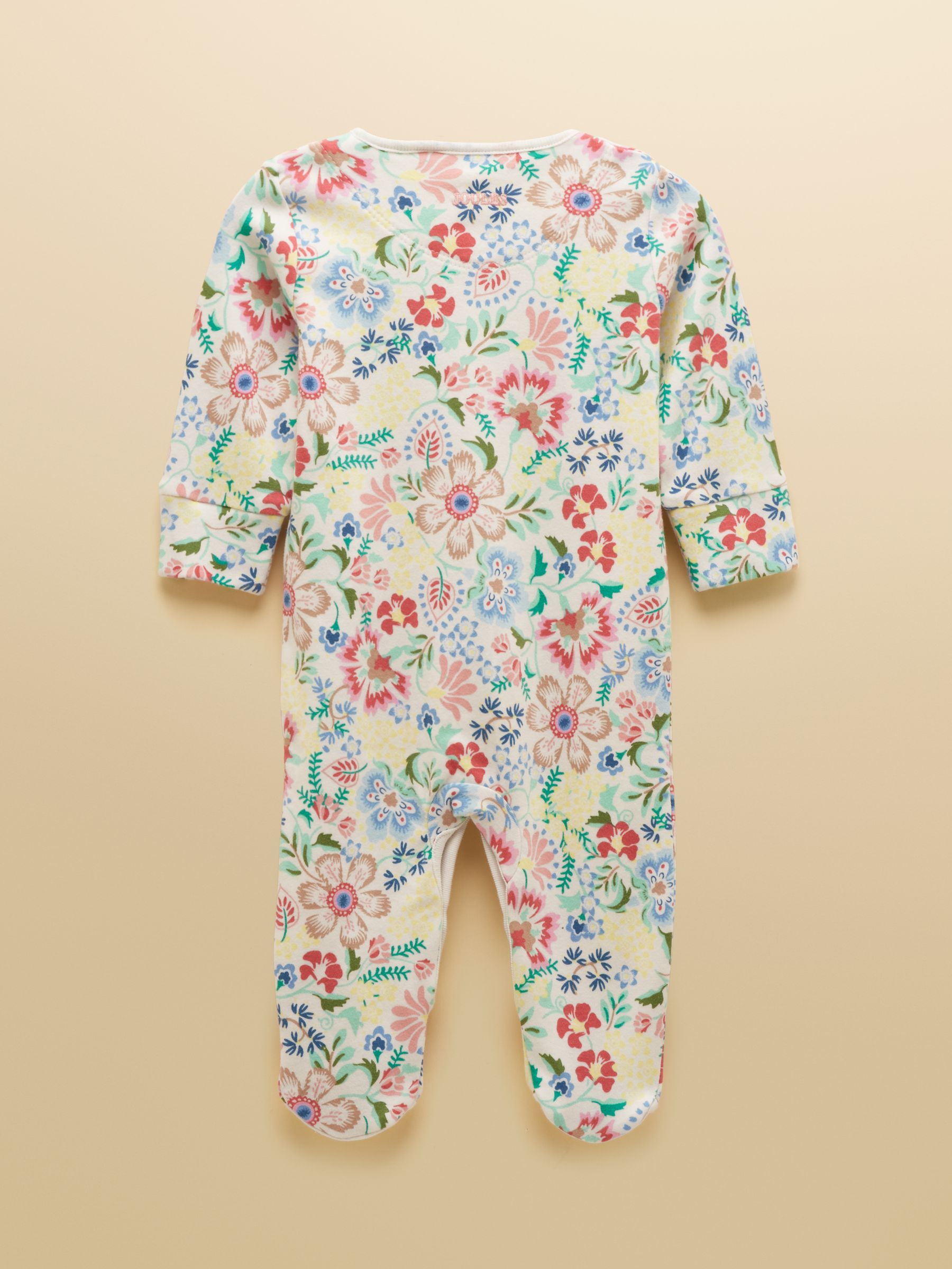 Razamataz Multi Floral Cotton Babygrow - Image 2 of 5