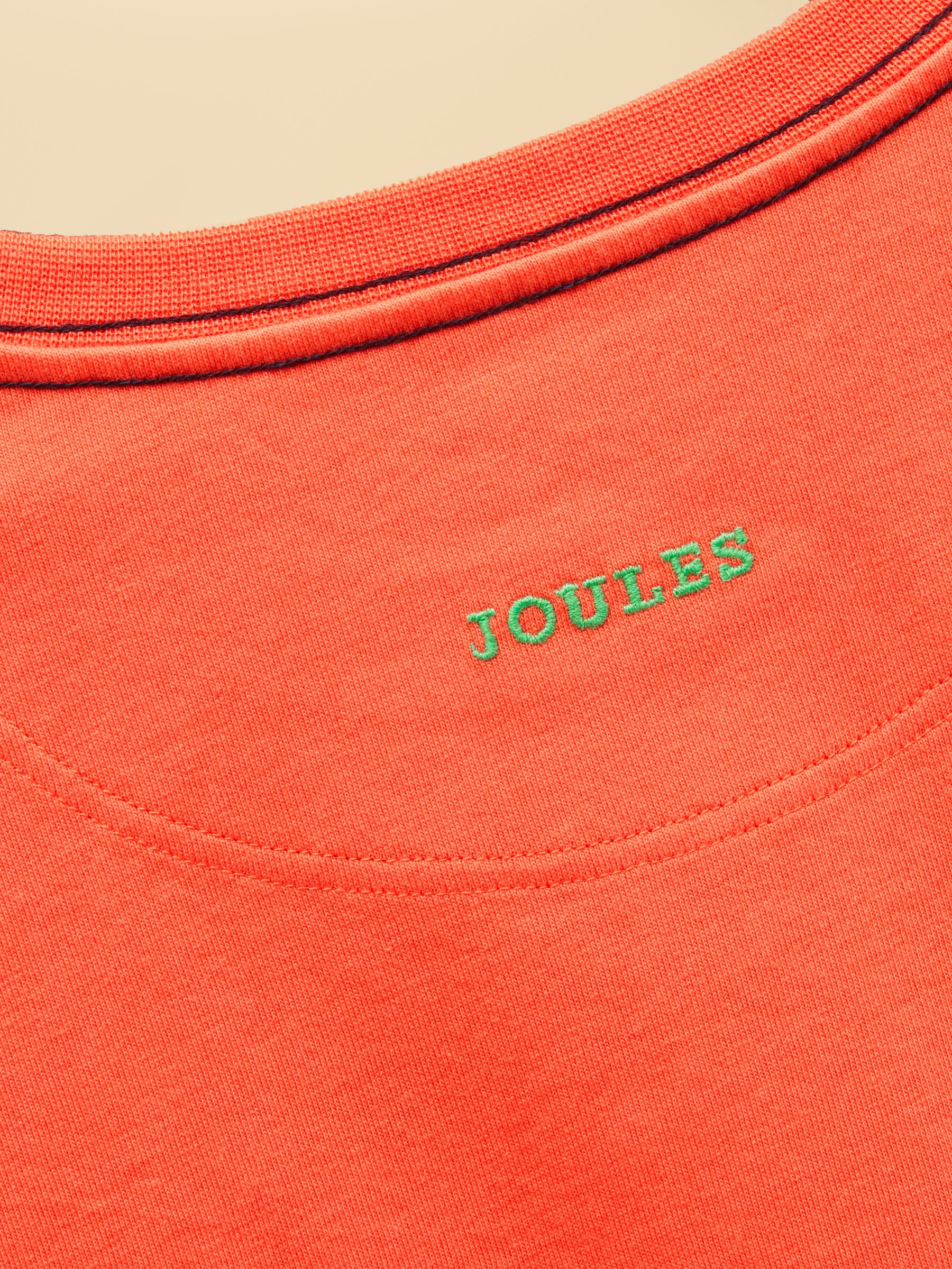 Boys' Finlay Orange Long Sleeve Applique Graphic T-Shirt - Image 5 of 5