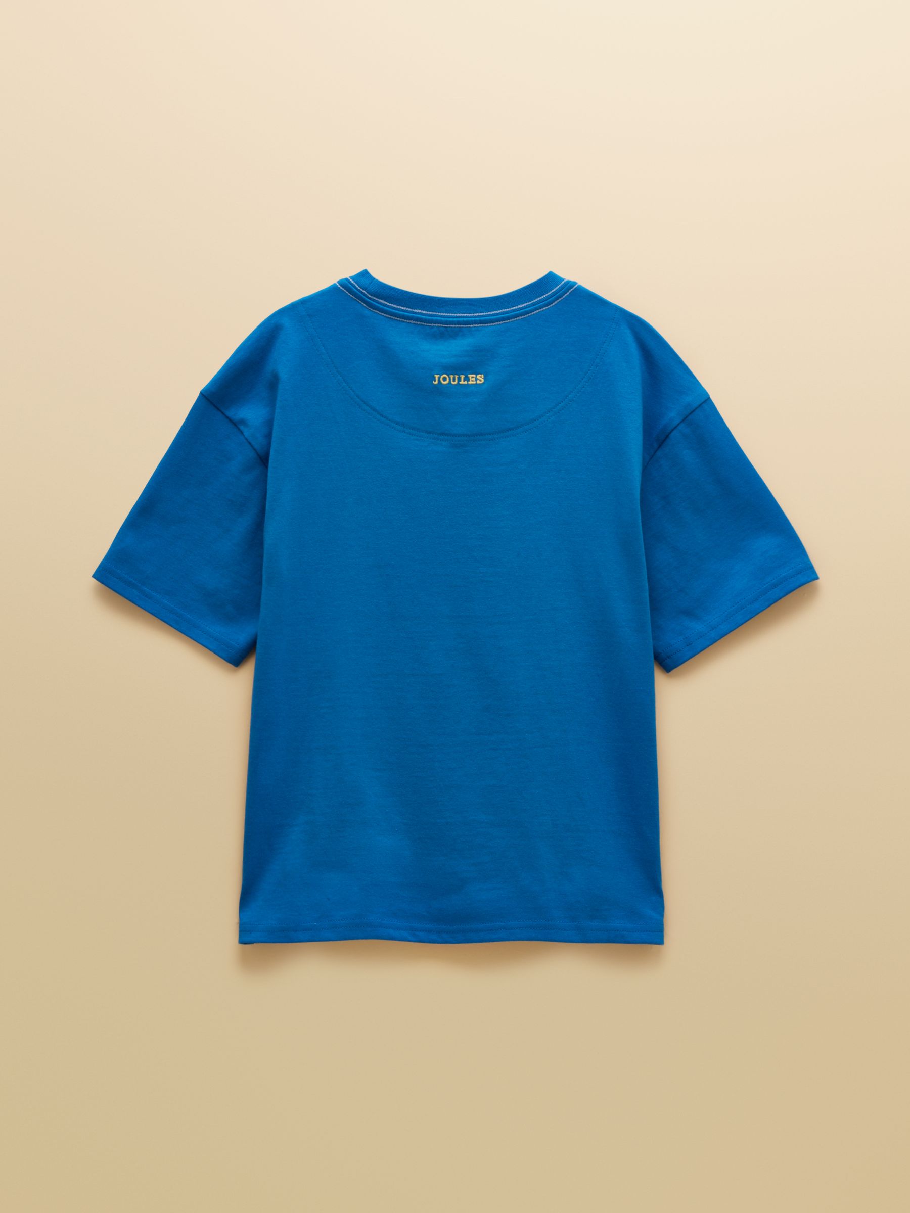 Boys' Archie Blue Applique Graphic T-Shirt - Image 2 of 4