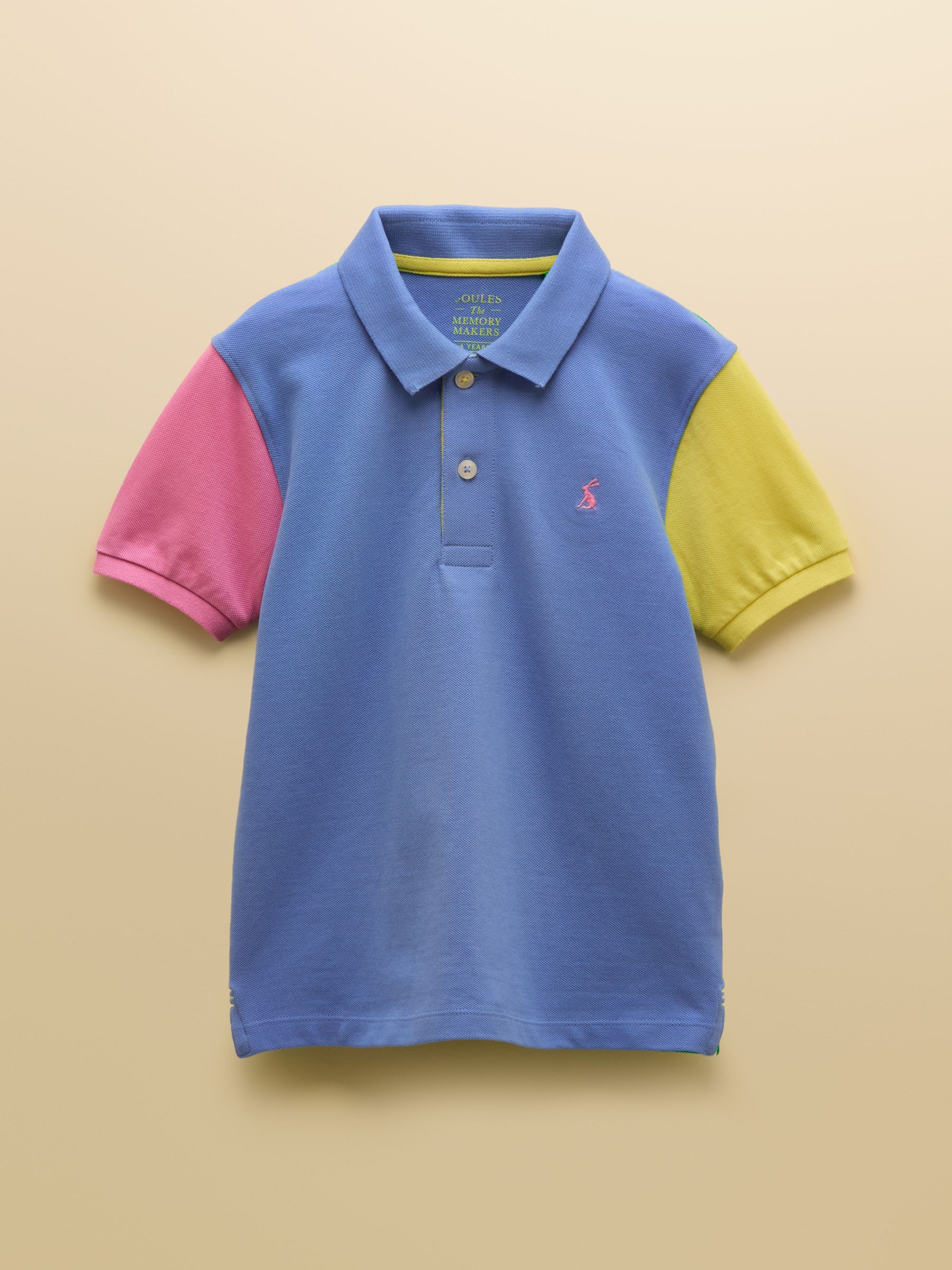 Boys' Woody Pink/Blue Short Sleeve Polo Shirts 2 Pack - Image 2 of 7
