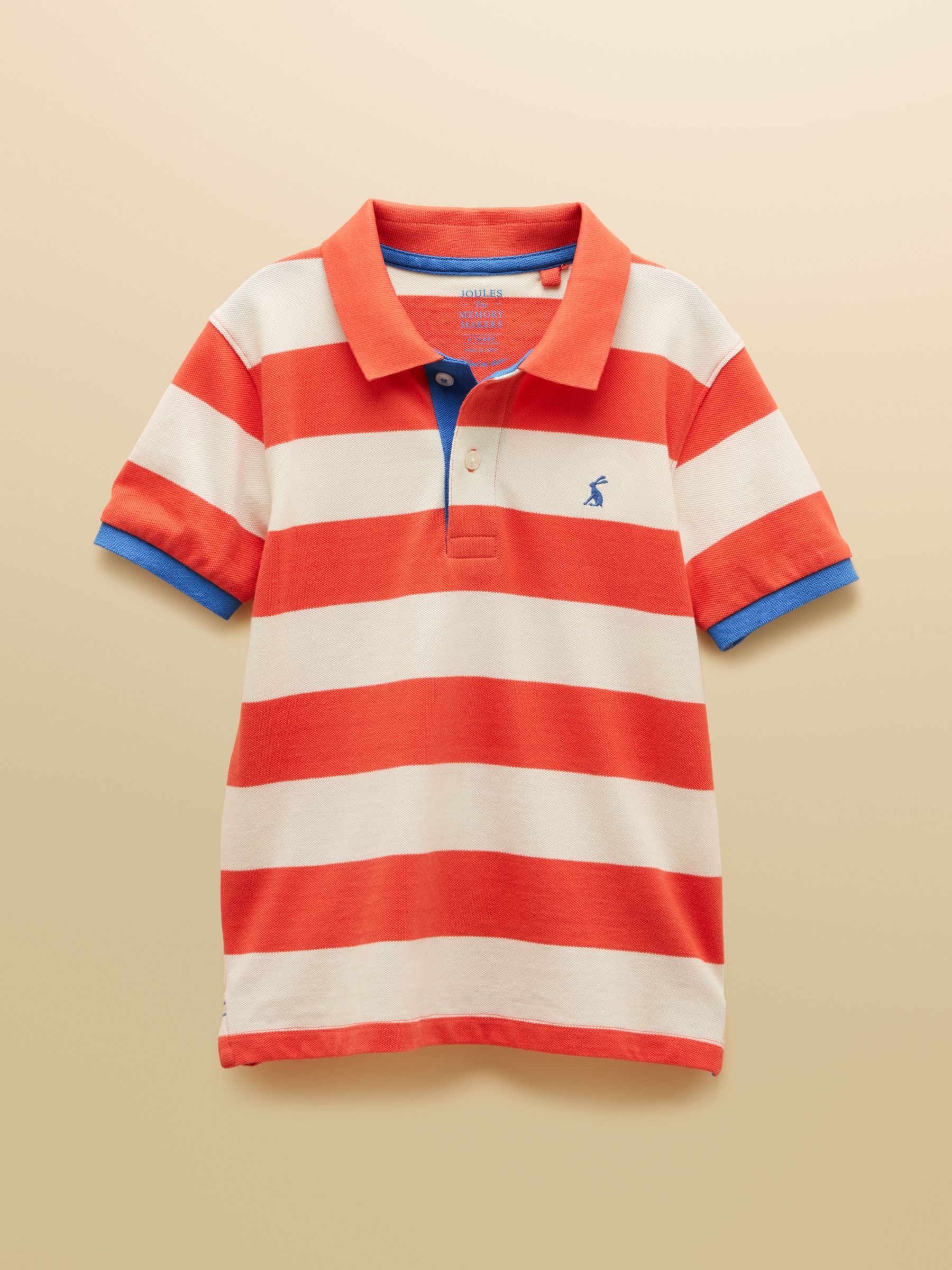 Boys' Woody Blue & Orange Pack Of Two Polo Shirts - Image 2 of 7