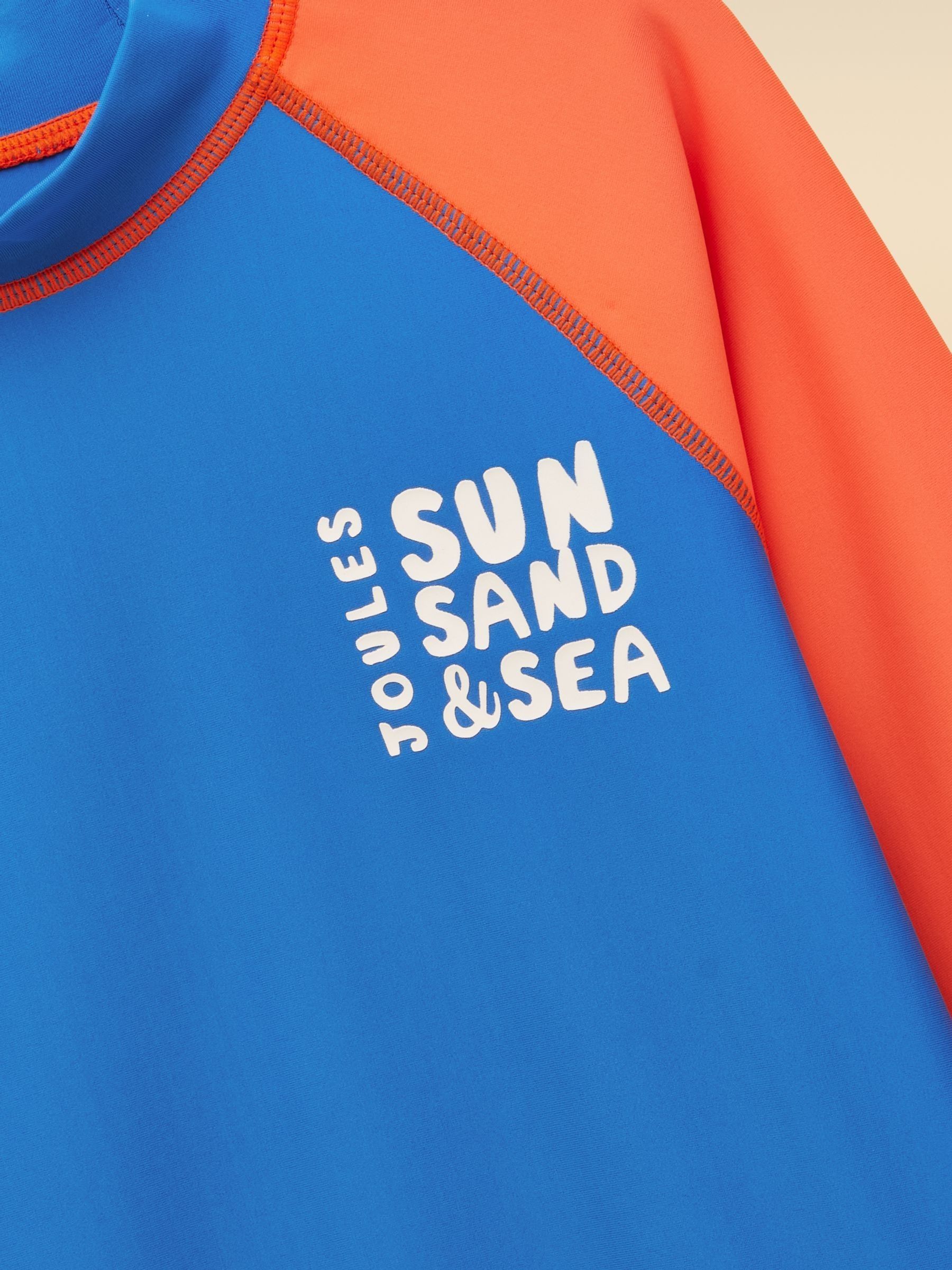 Boys' Blue & Orange Sunsafe Swim Vest - Image 3 of 5