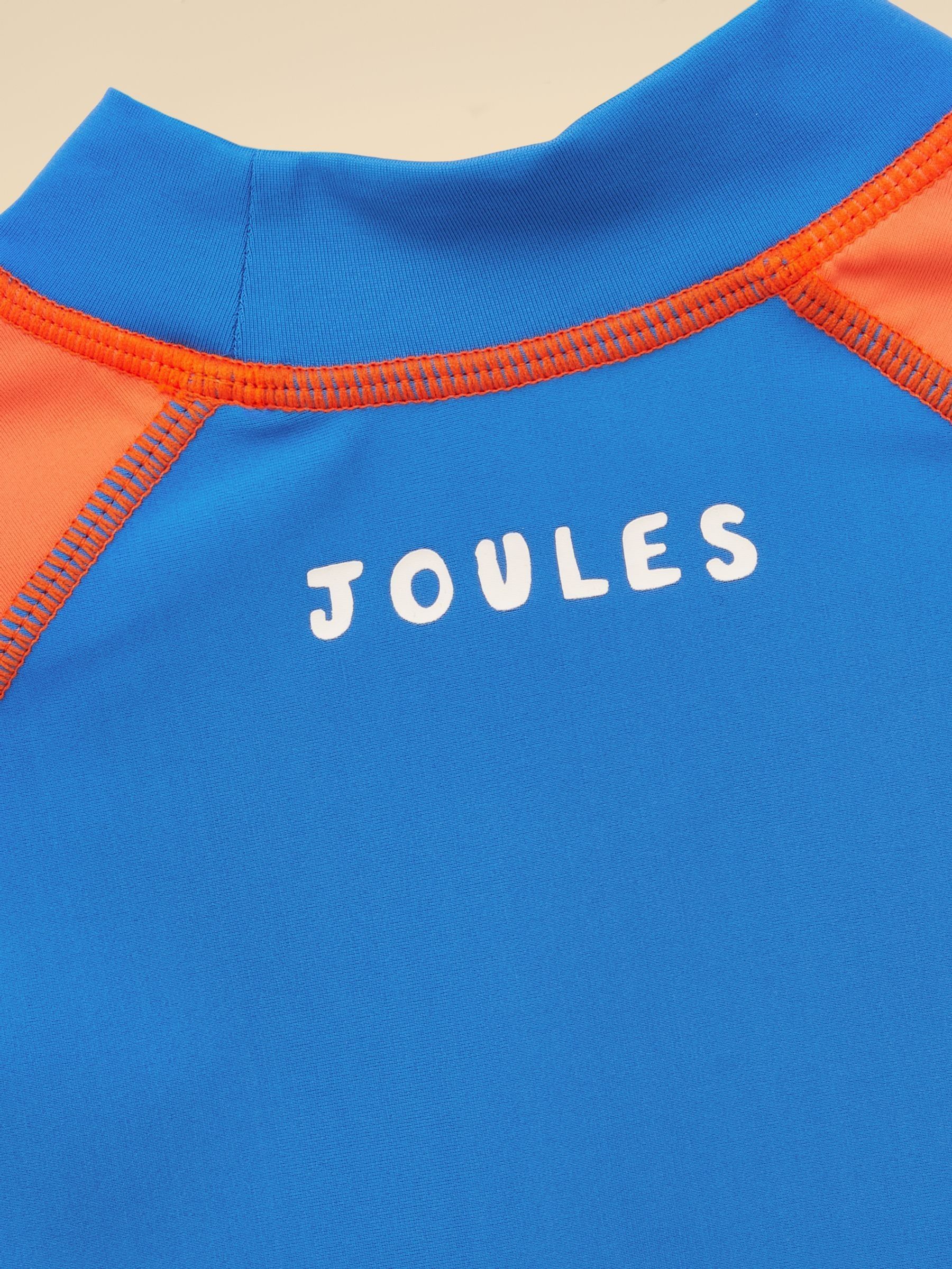 Boys' Wave Blue & Orange Sunsafe Swim Vest - Image 7 of 7