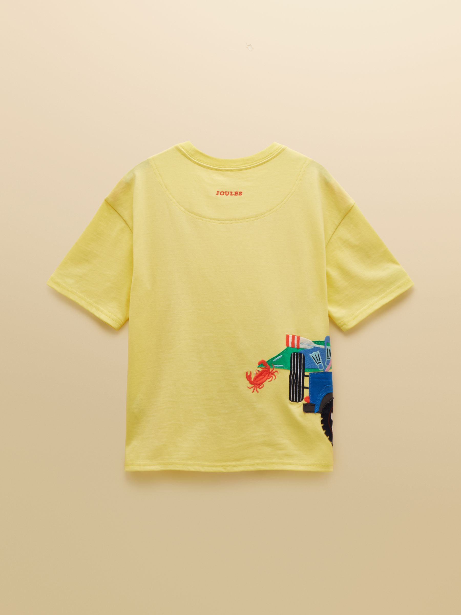 Boys' Archie Yellow Applique Graphic T-Shirt - Image 2 of 5