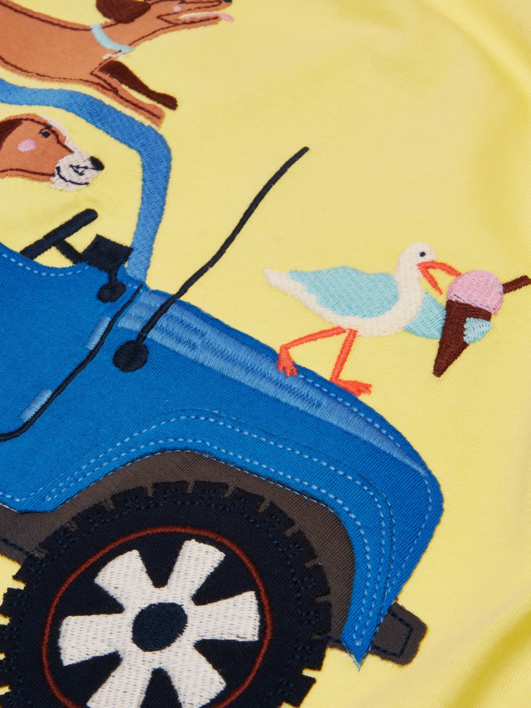 Boys' Archie Yellow Applique Graphic T-Shirt - Image 3 of 5