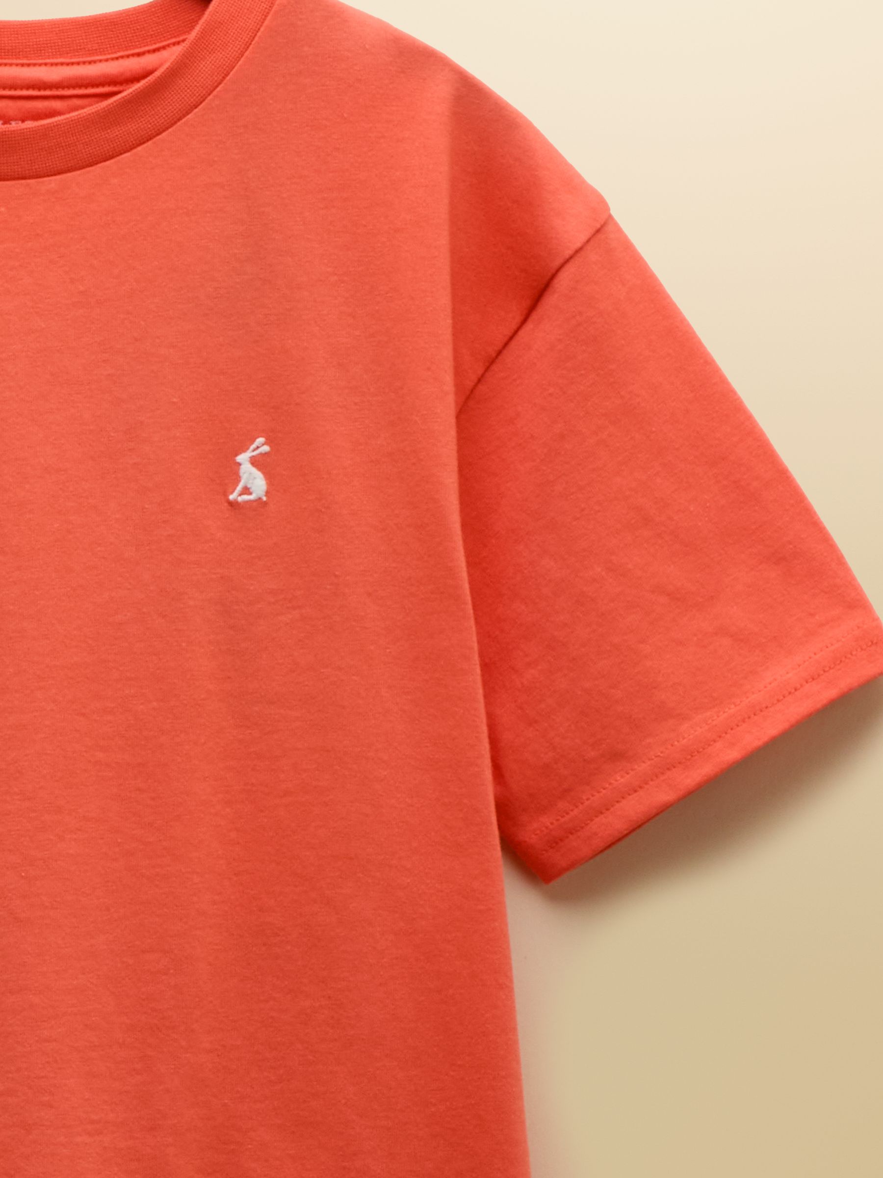 Boys' Let's Go Orange & Navy Short Sleeve T-Shirts 2 Pack - Image 7 of 7