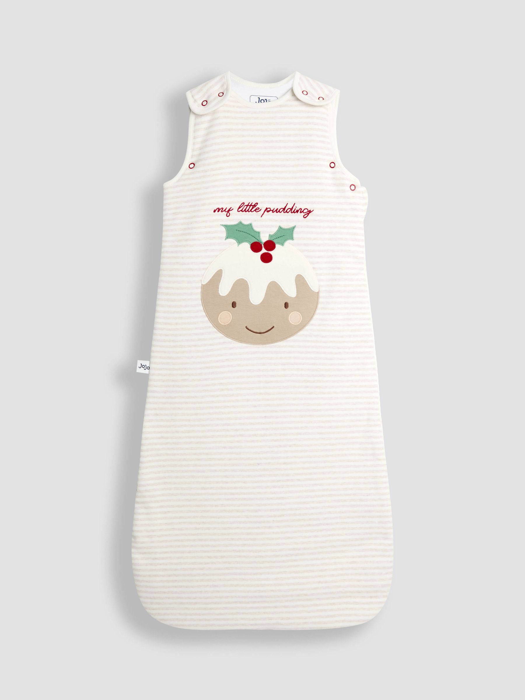 Natural Little Pudding Appliqué Sleeping Bag - Image 1 of 3