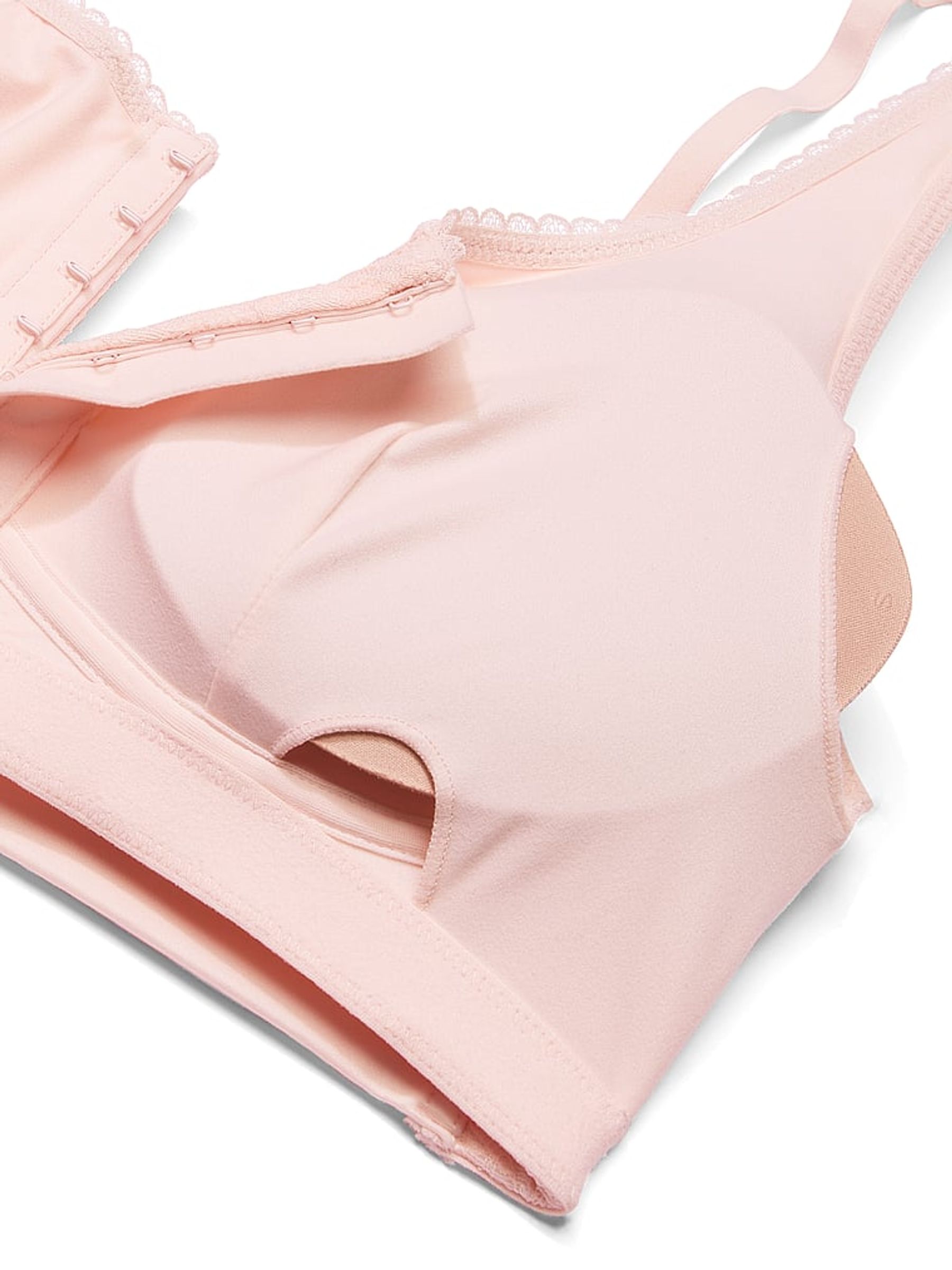 Purest Pink Lace Mastectomy Bra - Image 4 of 4