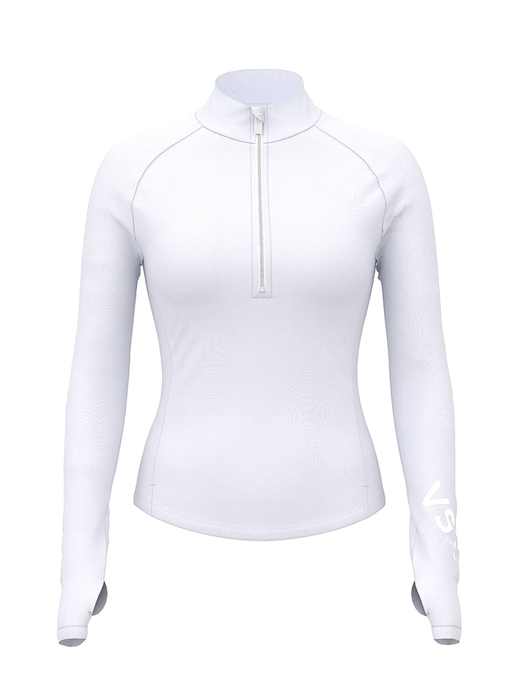 White Incredible Coverage™ Half Zip Jacket - Image 4 of 4