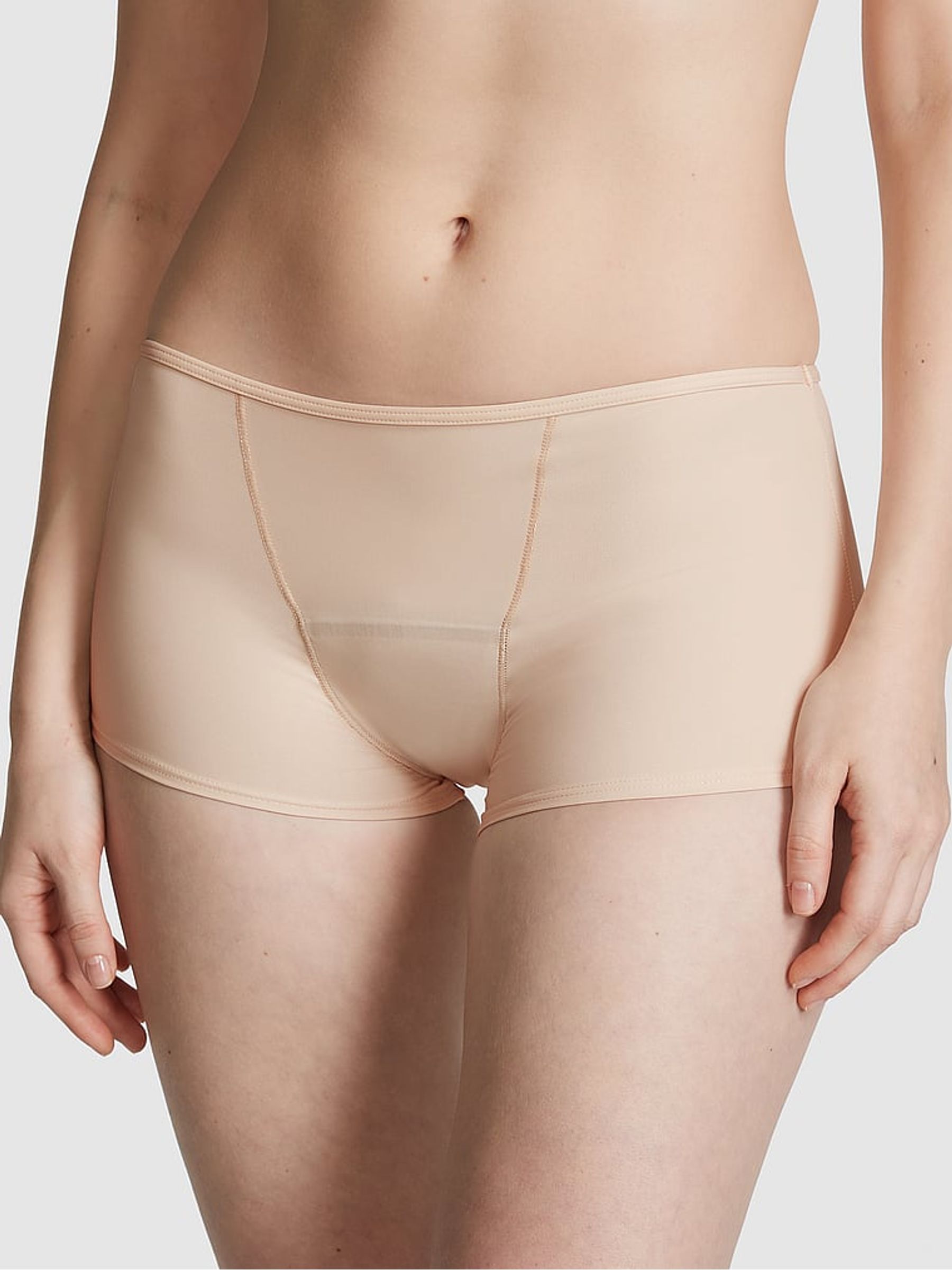 Marzipan Nude Boyshort Period Knickers - Image 1 of 2