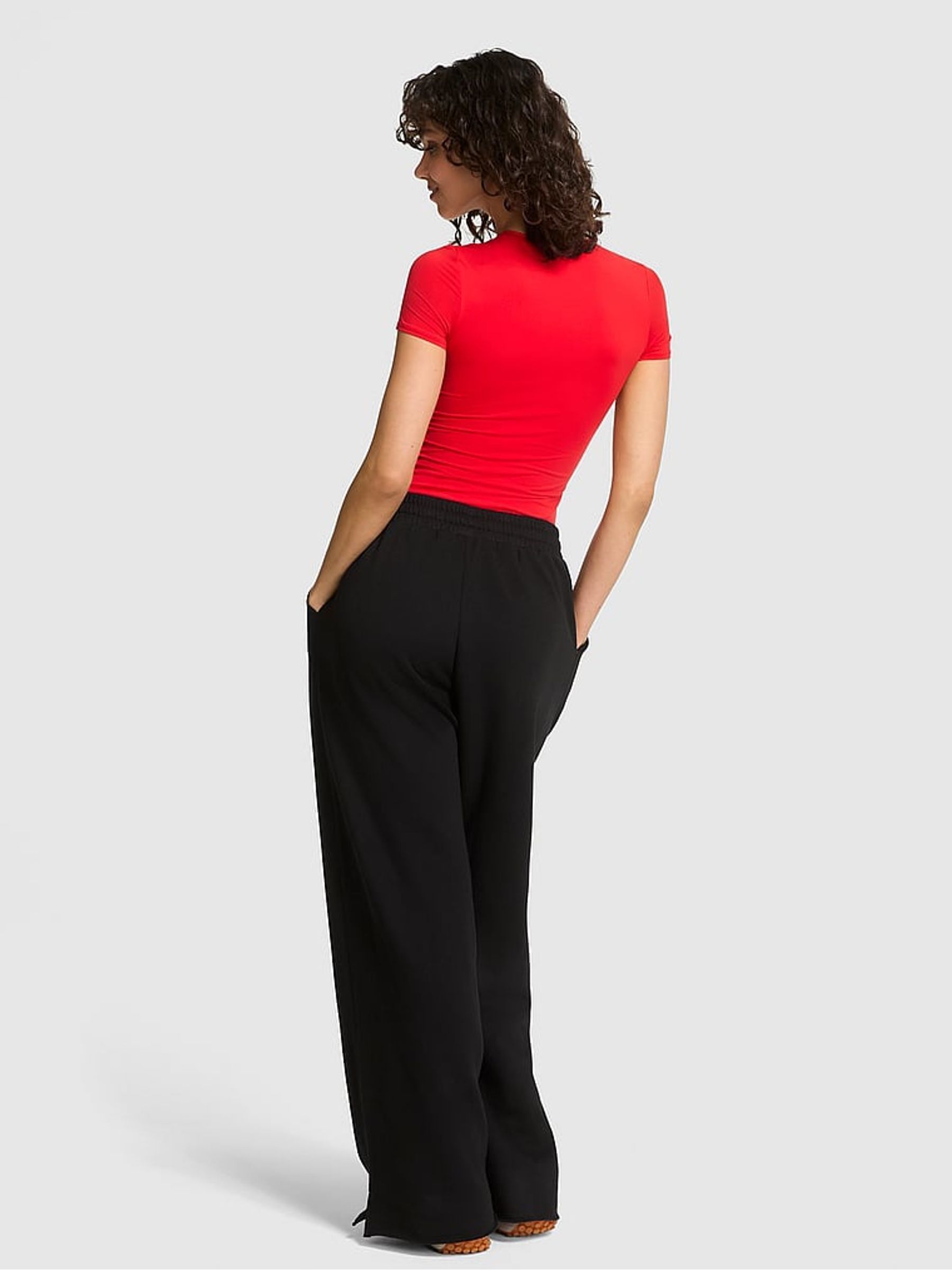 Black Fleece Joggers - Image 2 of 4