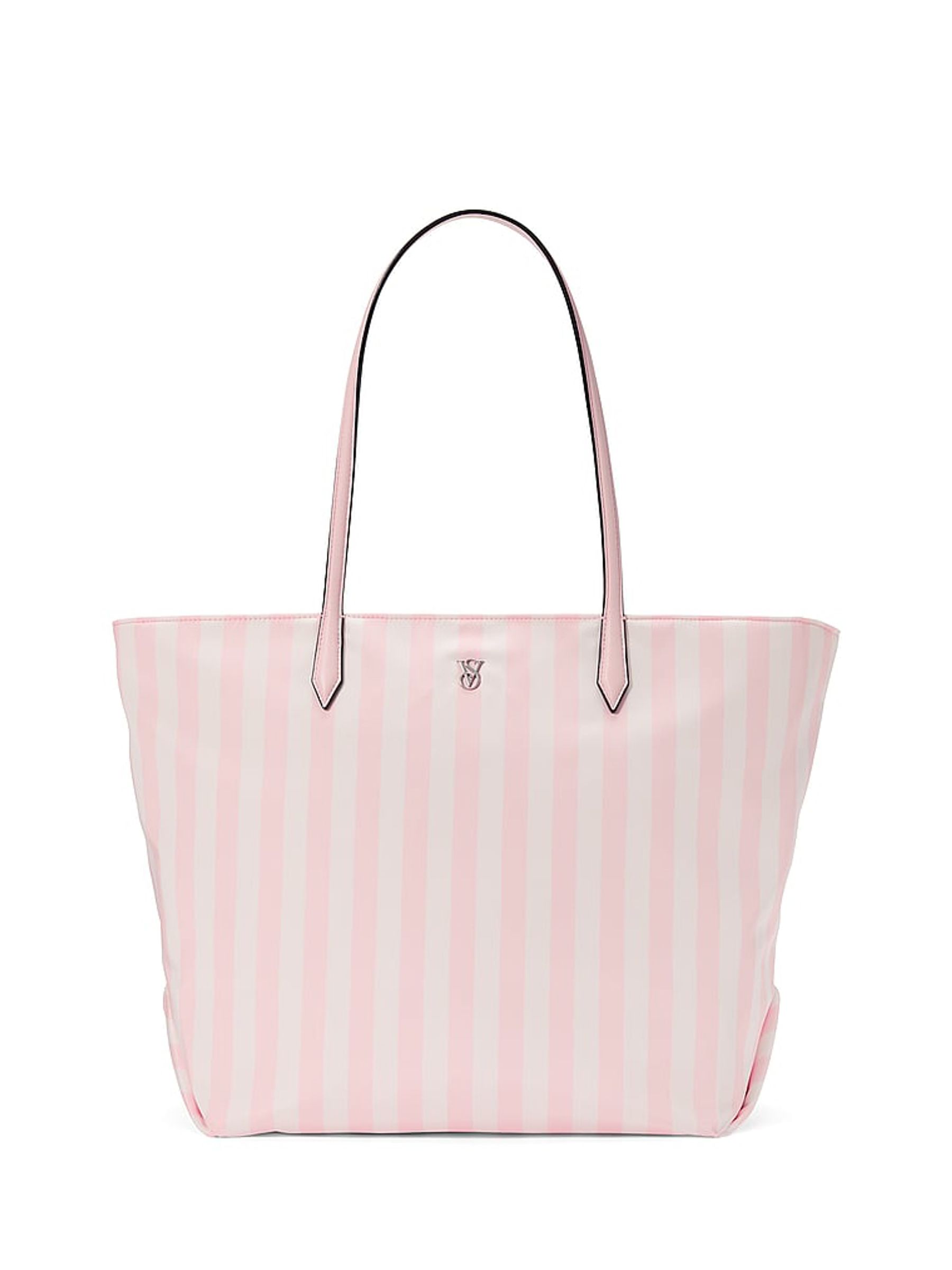 Iconic Stripe Pink Tote Bag - Image 1 of 3