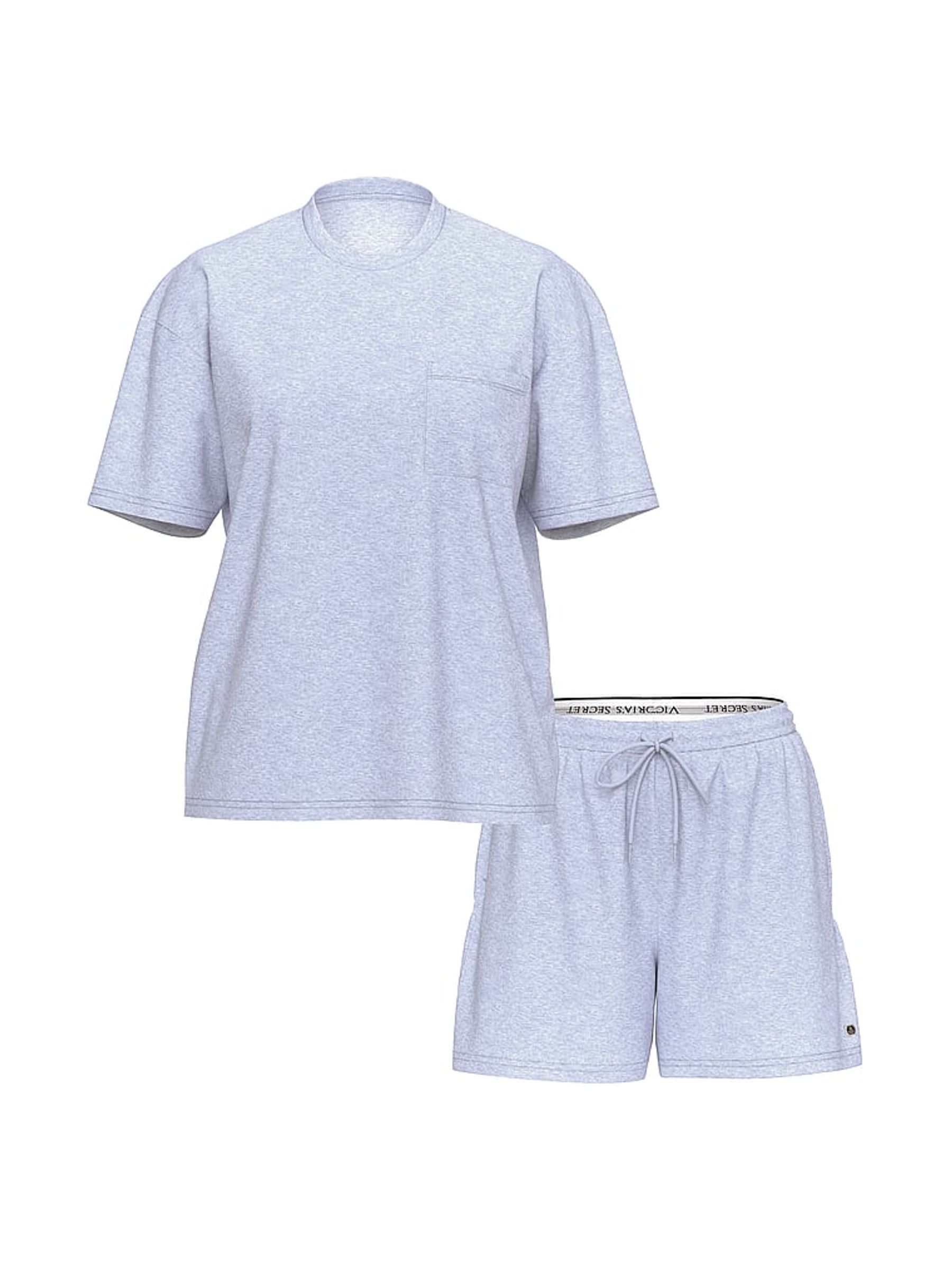 Heather Cornflower Blue Cotton Pyjamas Set - Image 3 of 3