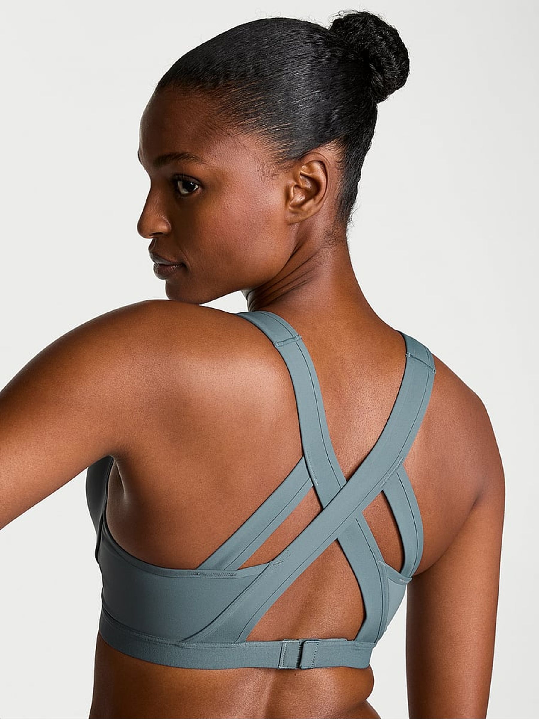 Dark Steel Grey VSX Incredible Max™ Sports Bra - Image 2 of 4