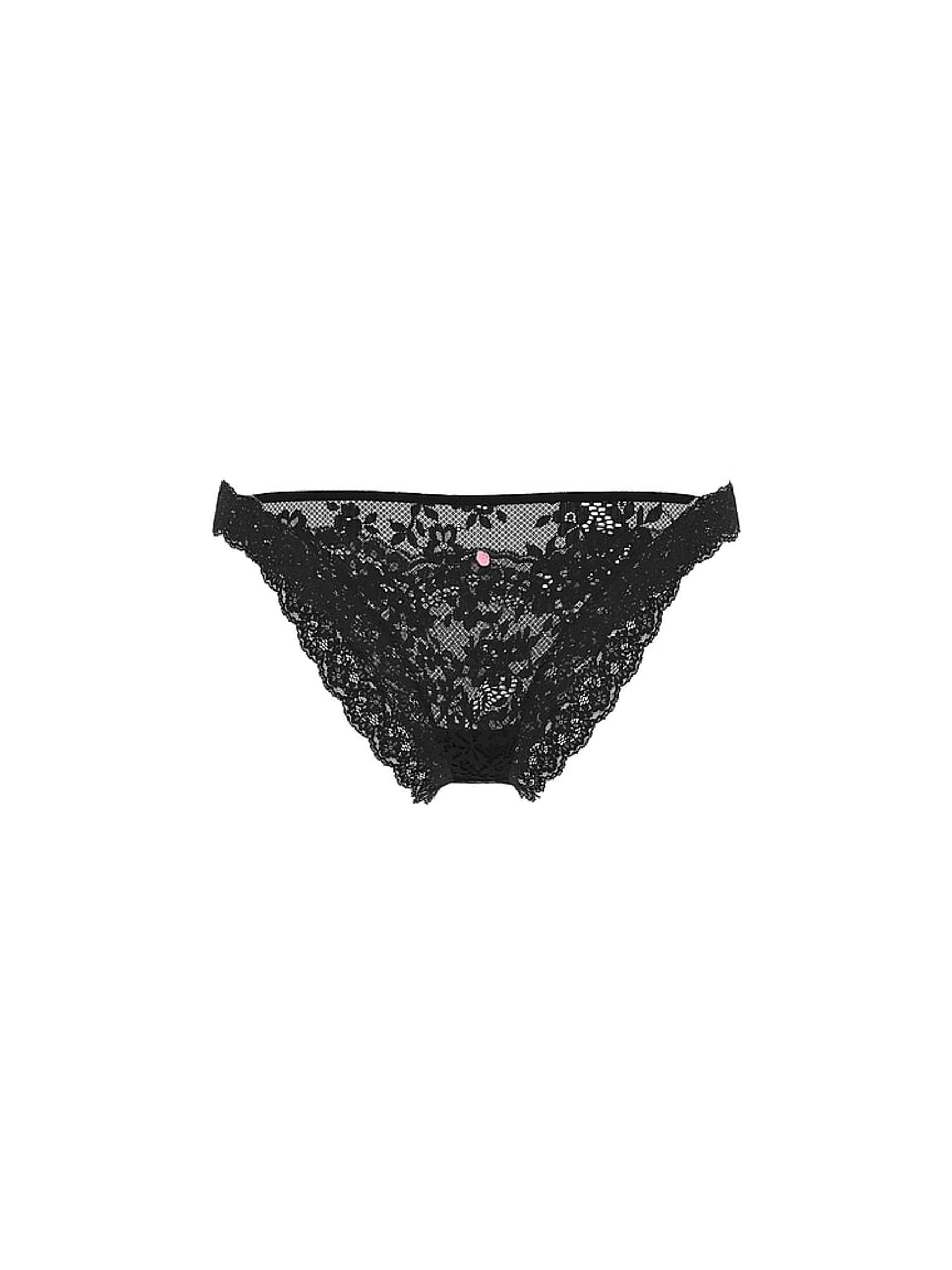 Black Bikini Lace Knickers - Image 3 of 3