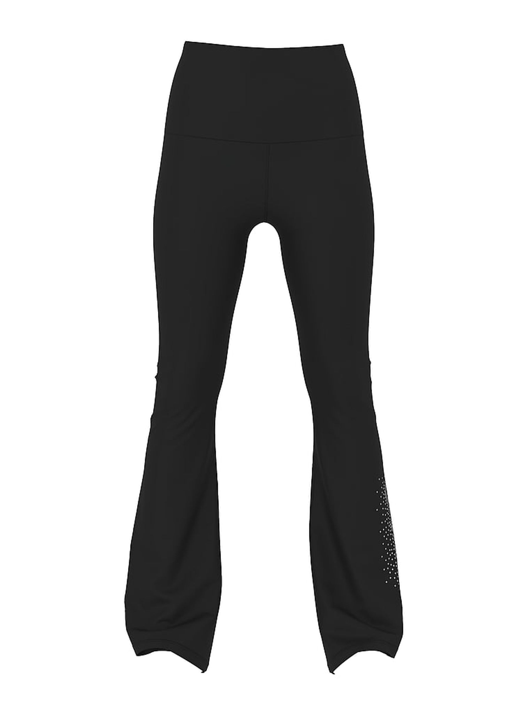 Black Diamonte Foldover Leggings - Image 3 of 3