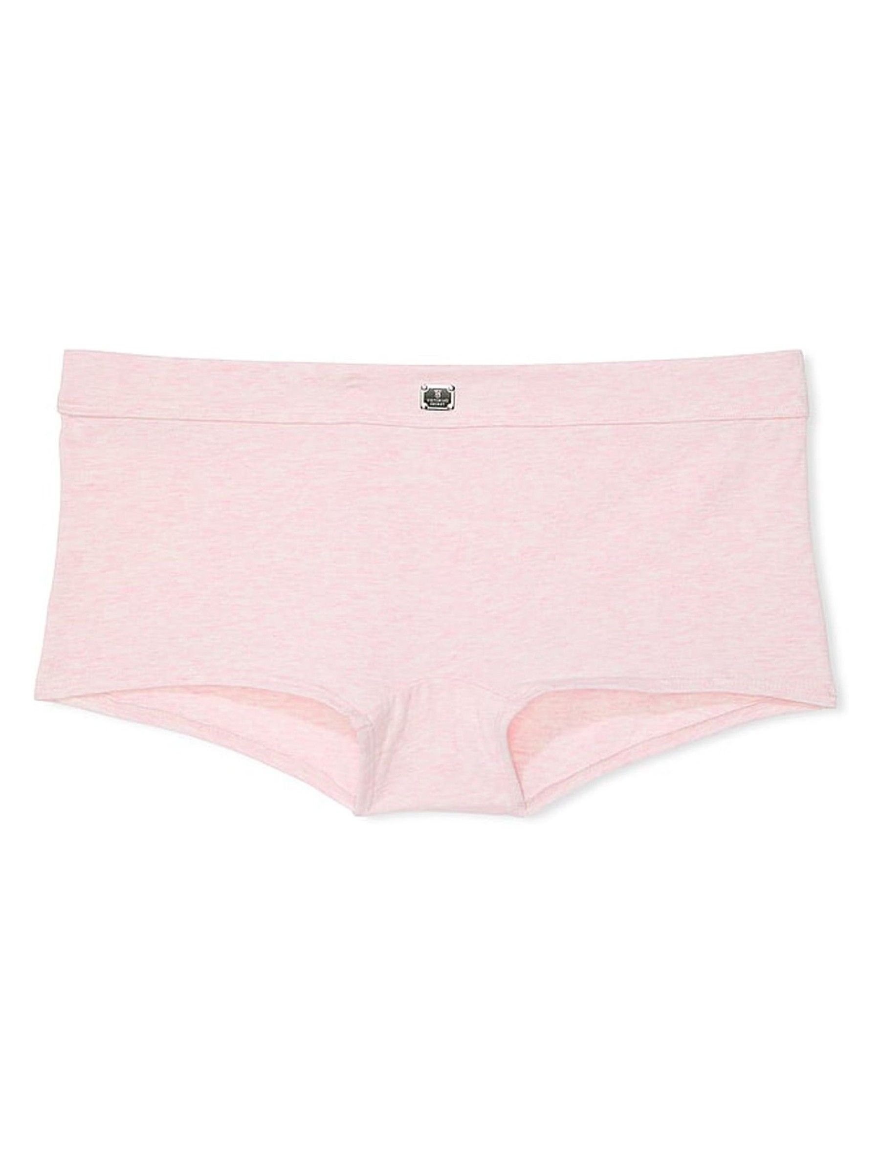 Pink Petal Heather Short Cotton Logo Knickers - Image 3 of 3