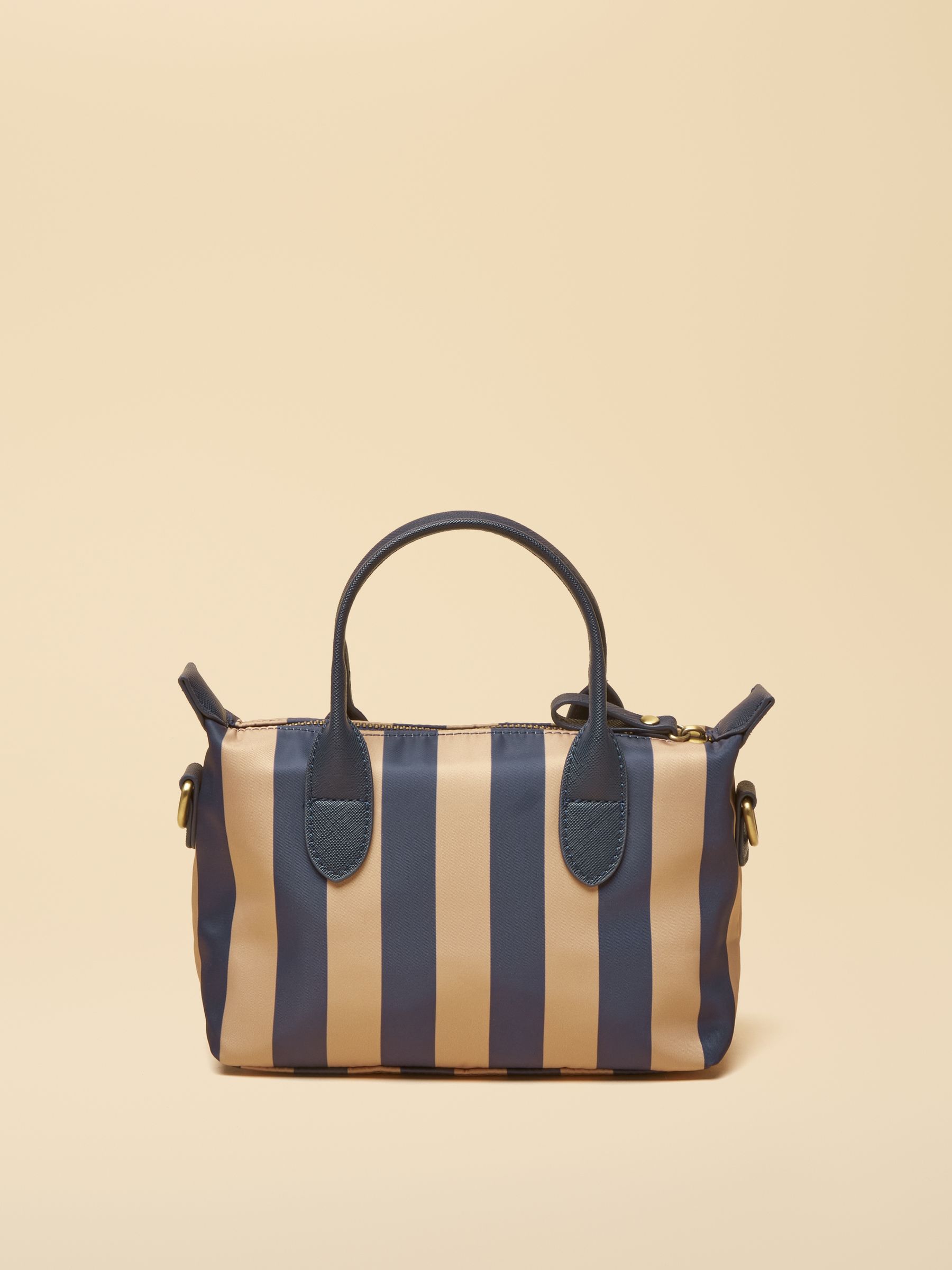 Edie Brown/Navy Crossbody Bag - Image 5 of 7