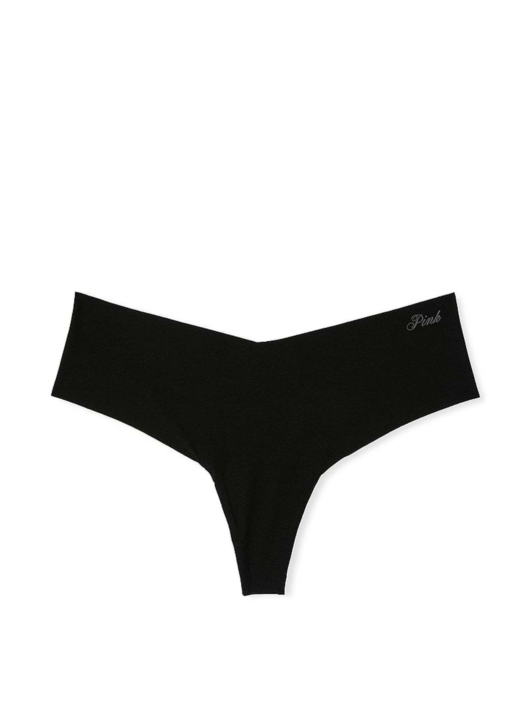 Black Thong No Show Knickers - Image 3 of 3