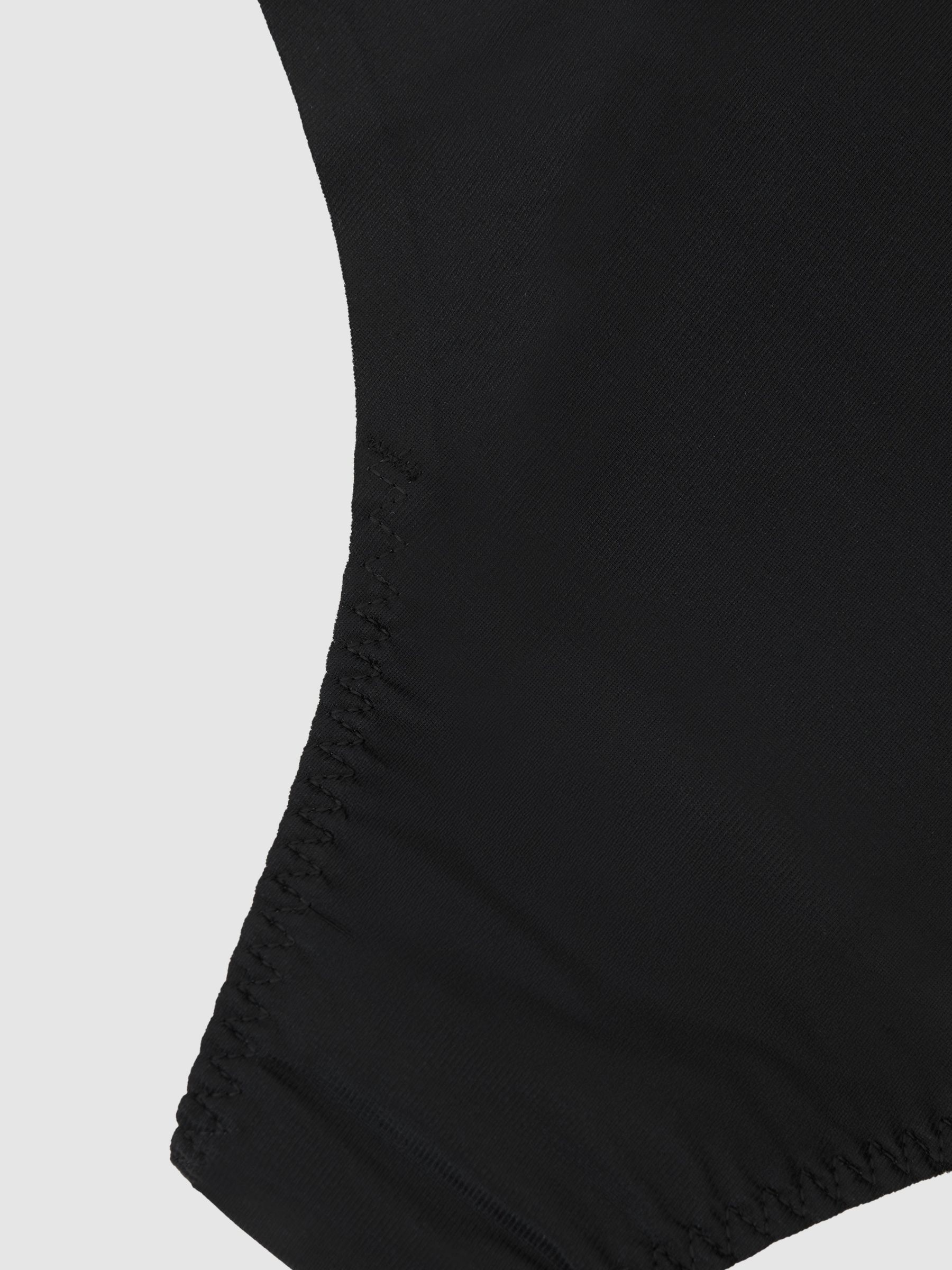 High Waisted Thong in Black - image 2