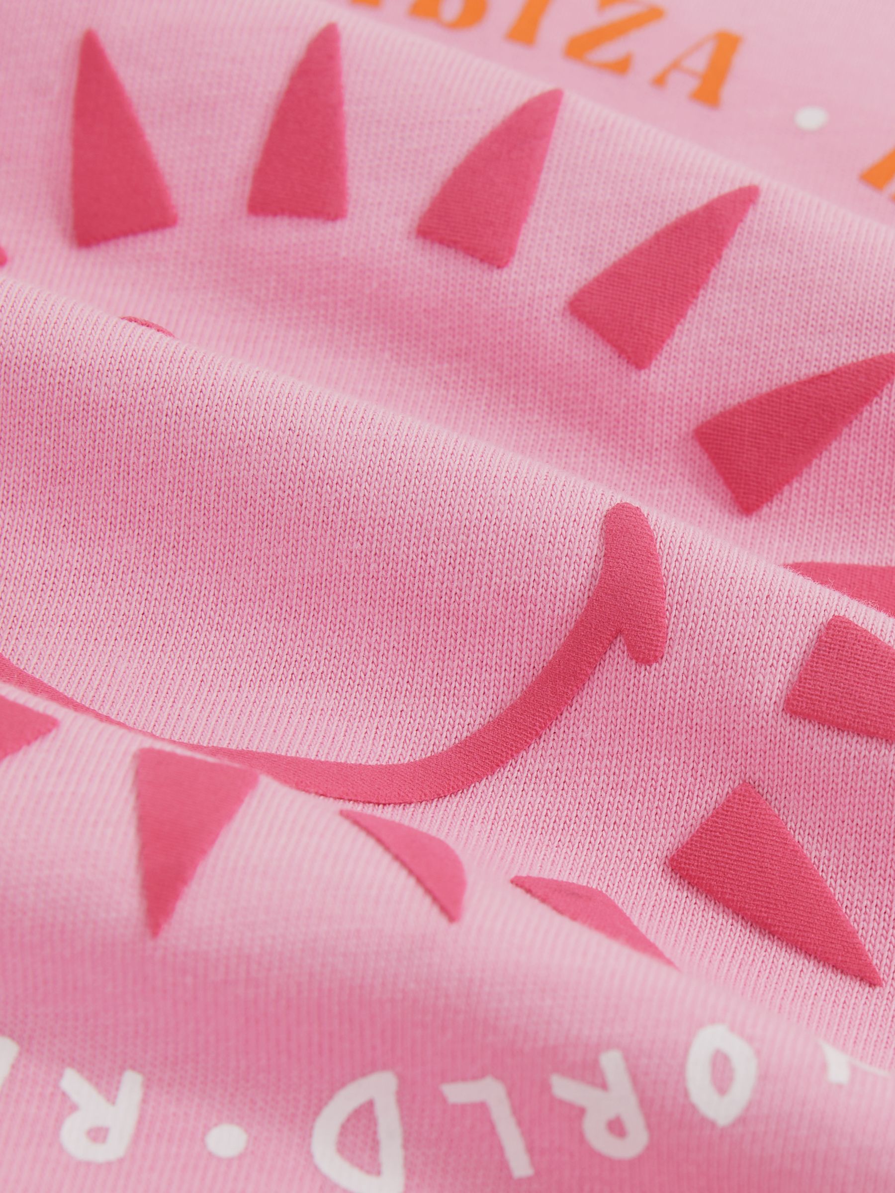13-14 yrs SmileyWorld | Sun-Print T-Shirt in Pink - Image 5 of 5