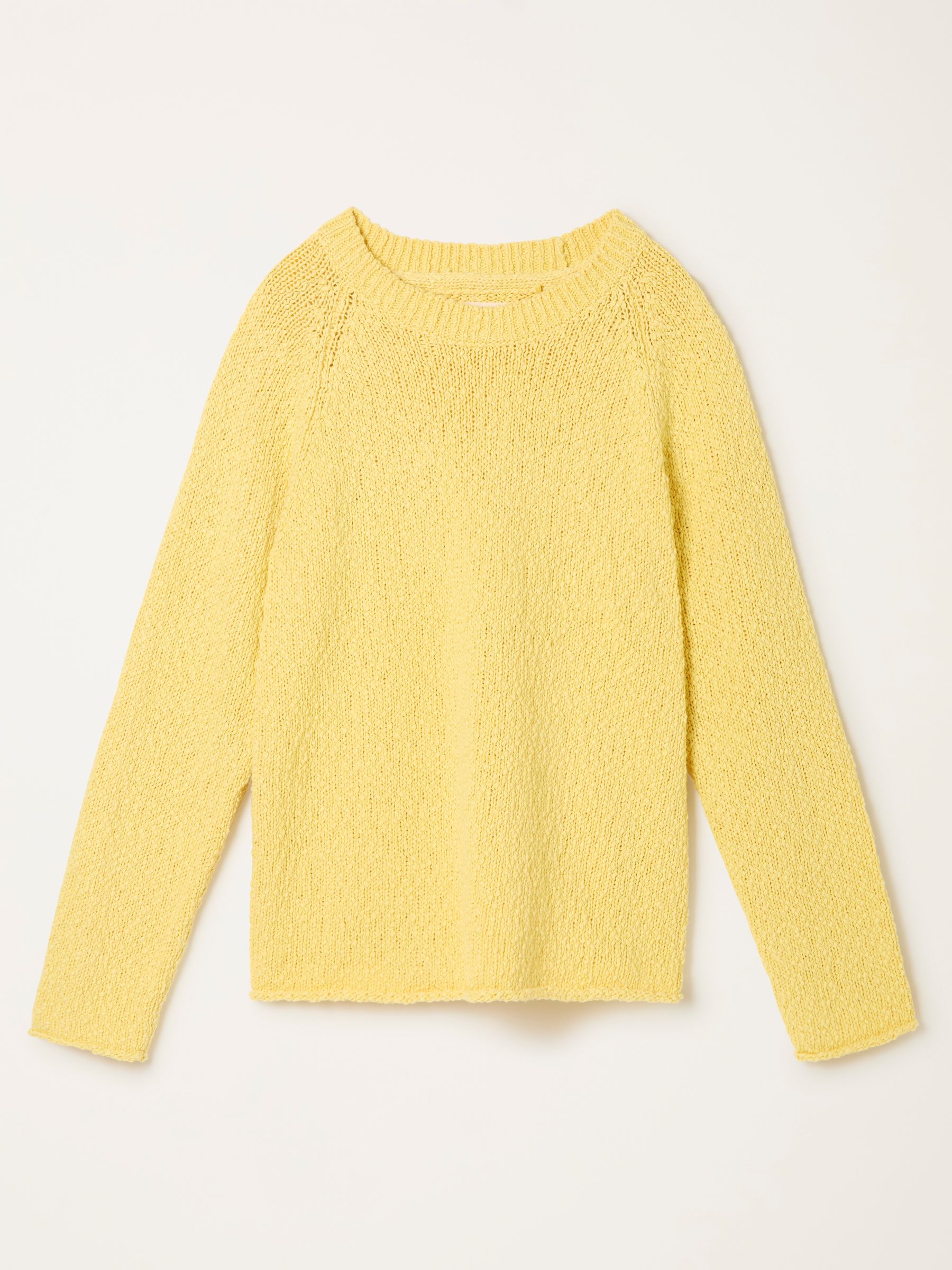 Sophia Yellow Knitted Slub Jumper - Image 5 of 5