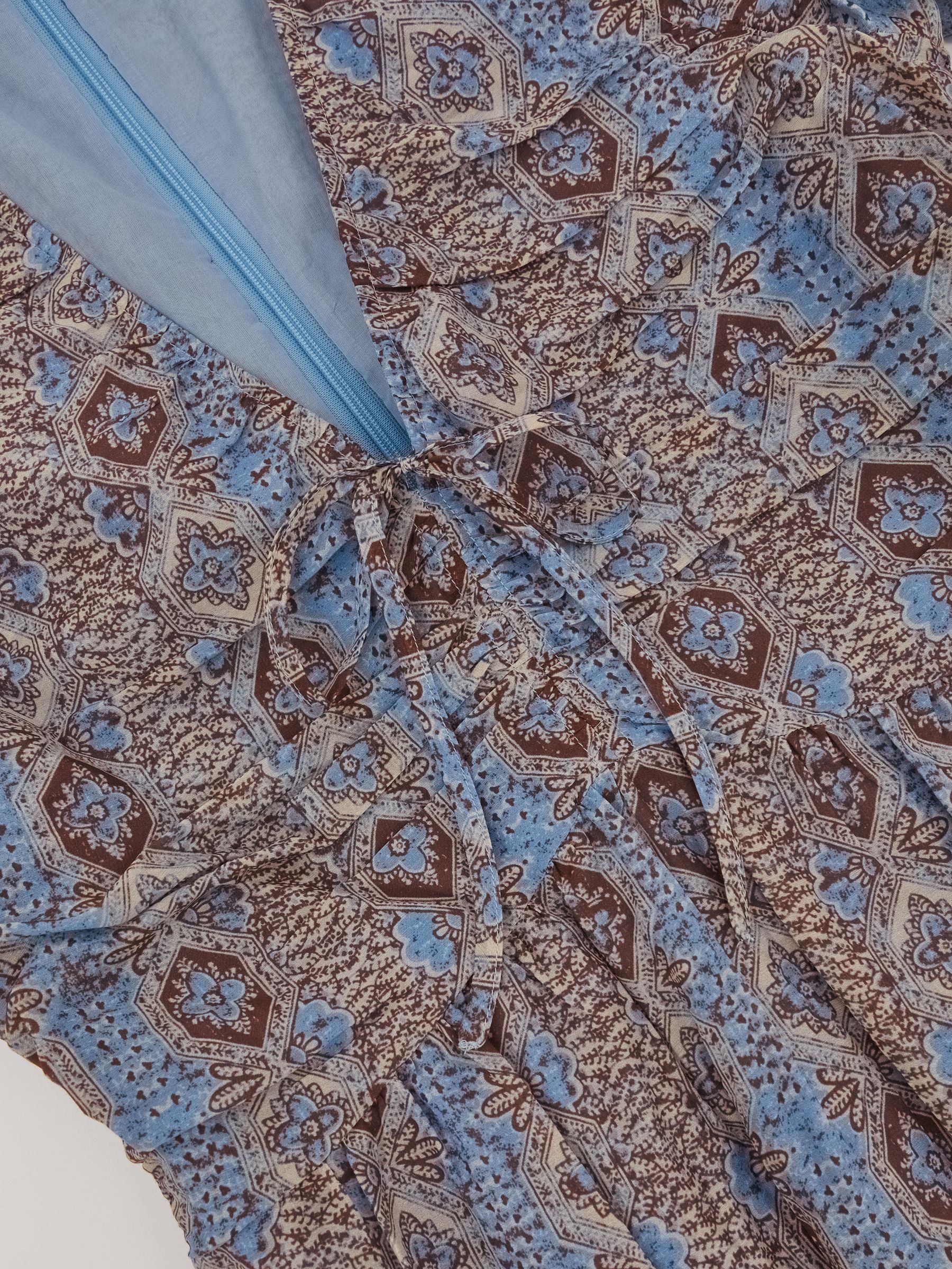 Paige Kinga Dress in Navy Print - Image 5 of 5