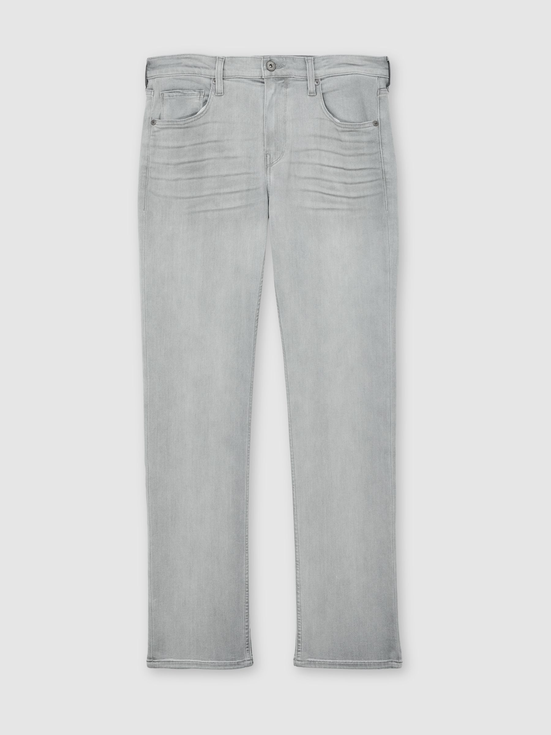 Paige Normandie Jeans in Light Grey - Image 2 of 5
