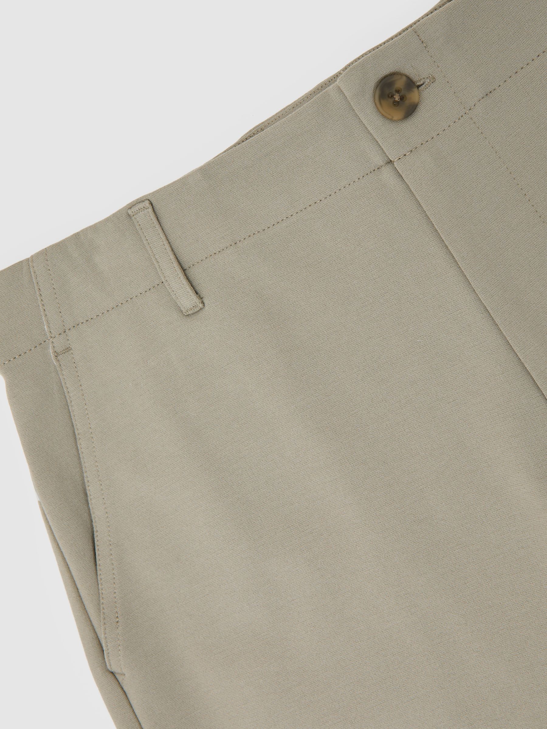 Paige Slim-Fit Stretch Shorts in Light Green - Image 5 of 5