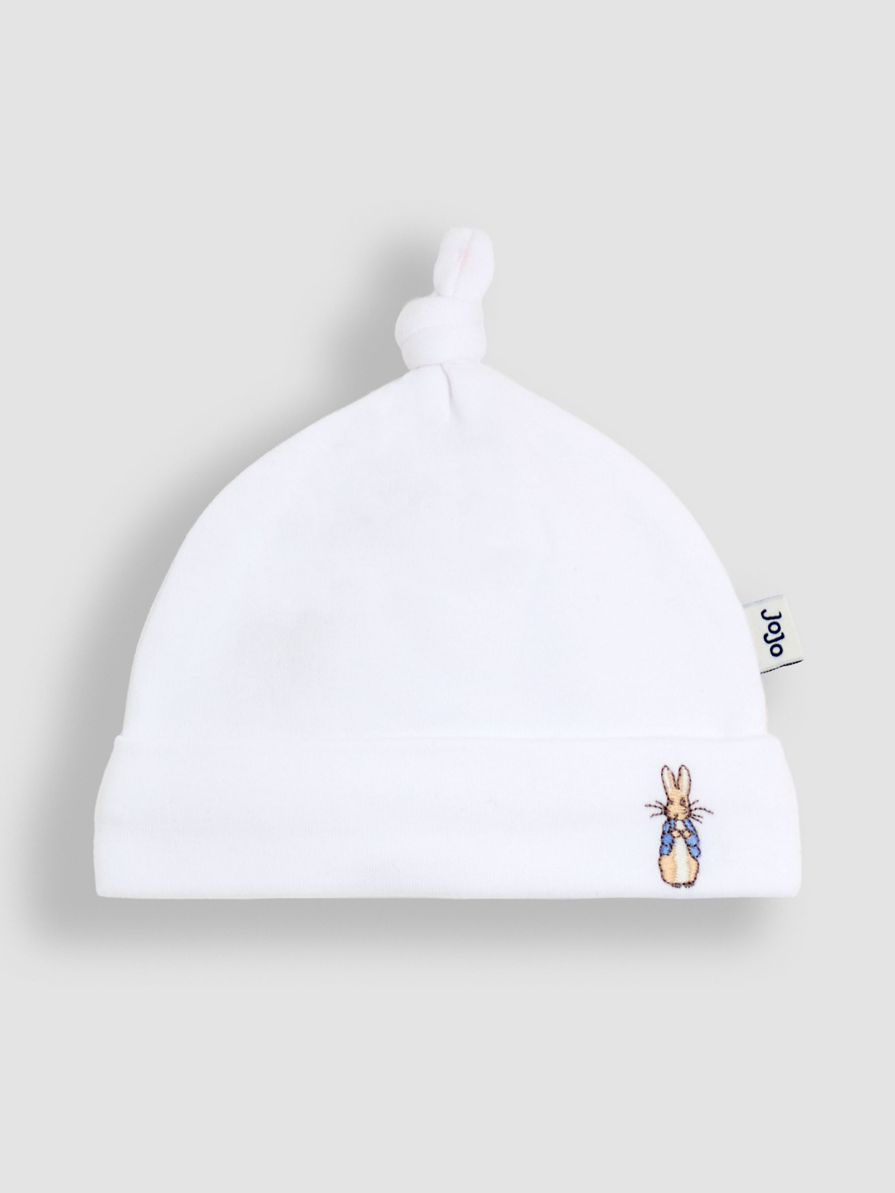 White Peter Rabbit™ Baby Hat - Image 1 of 3