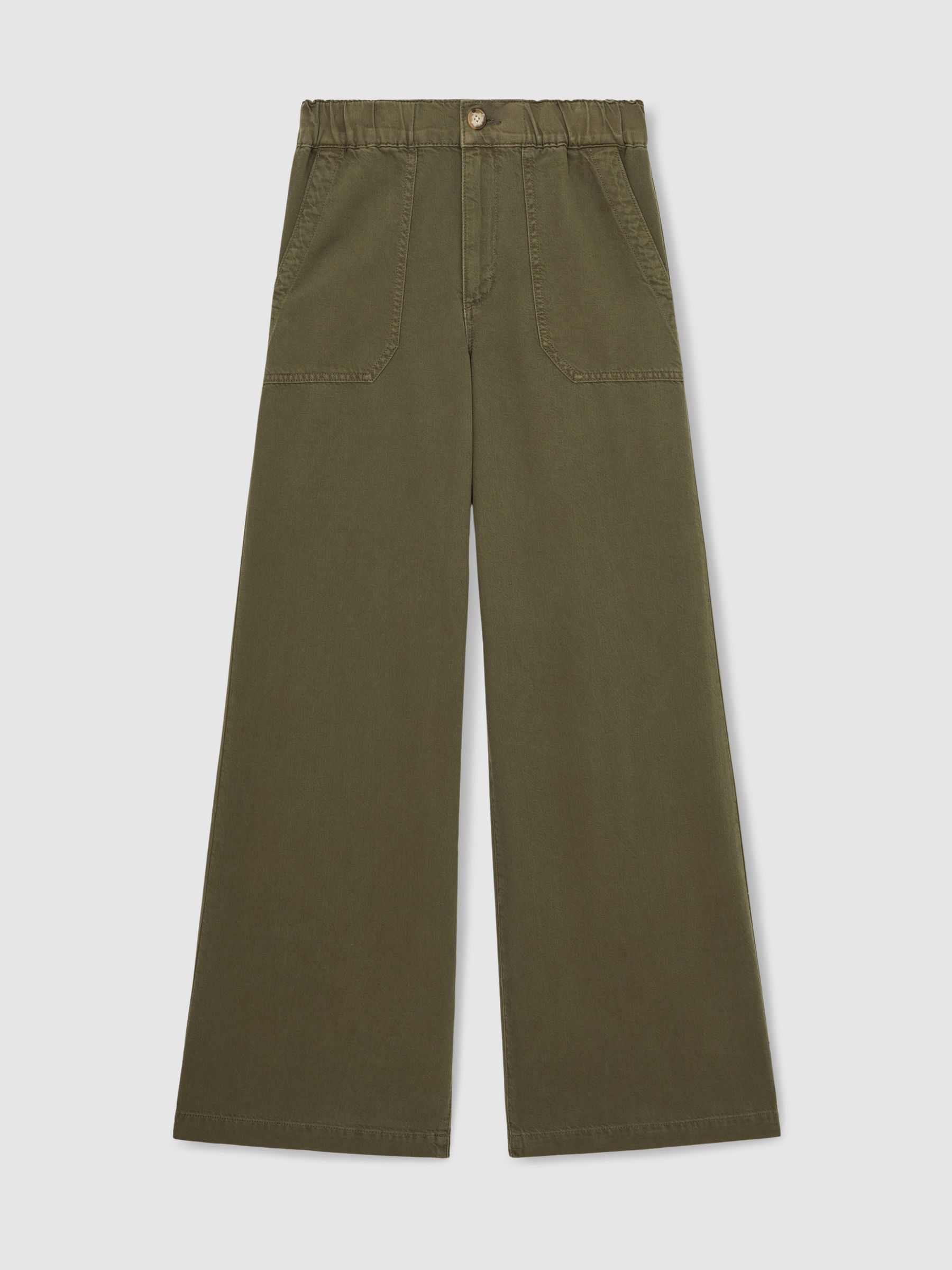 Paige Rumi Pant Jeans in Khaki Green - Image 2 of 5
