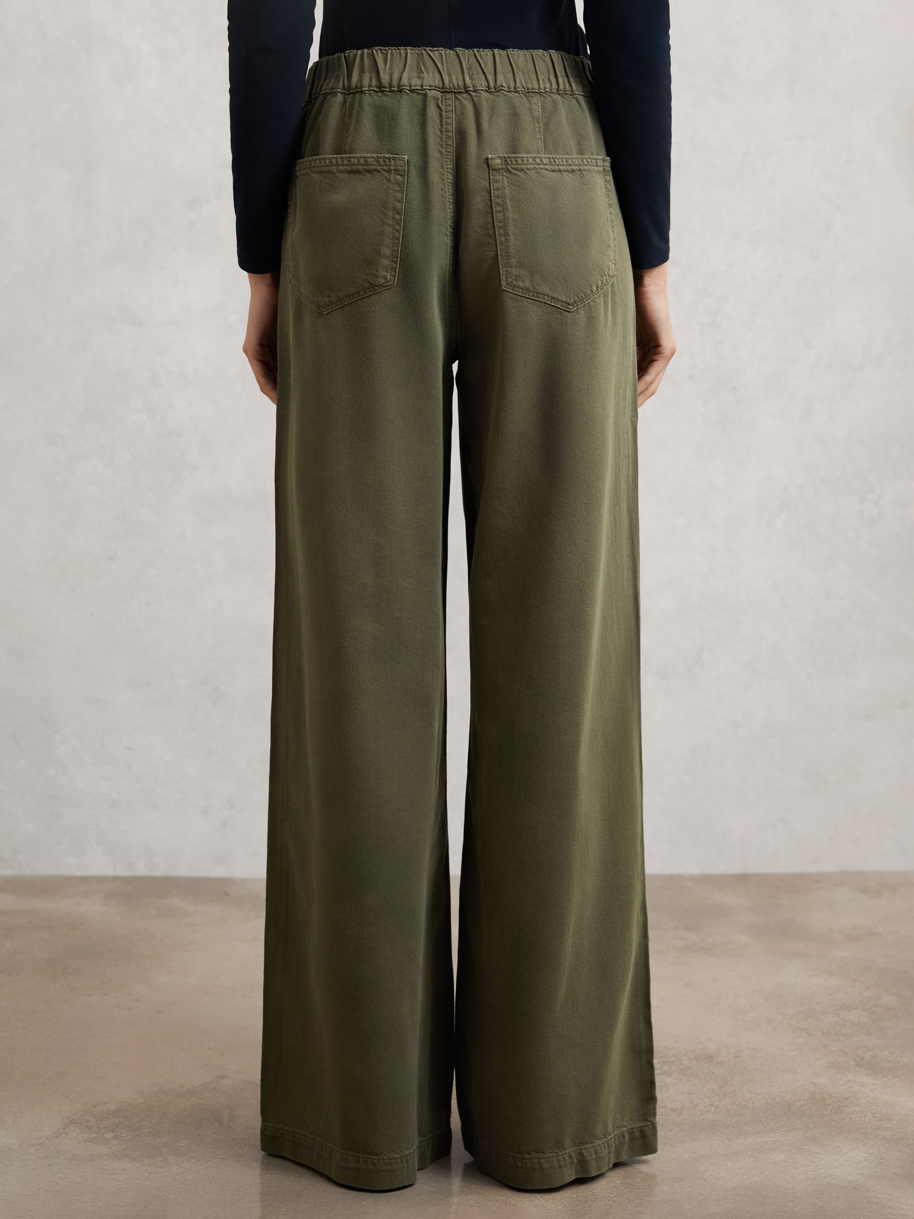 Paige Rumi Pant Jeans in Khaki Green - Image 4 of 5
