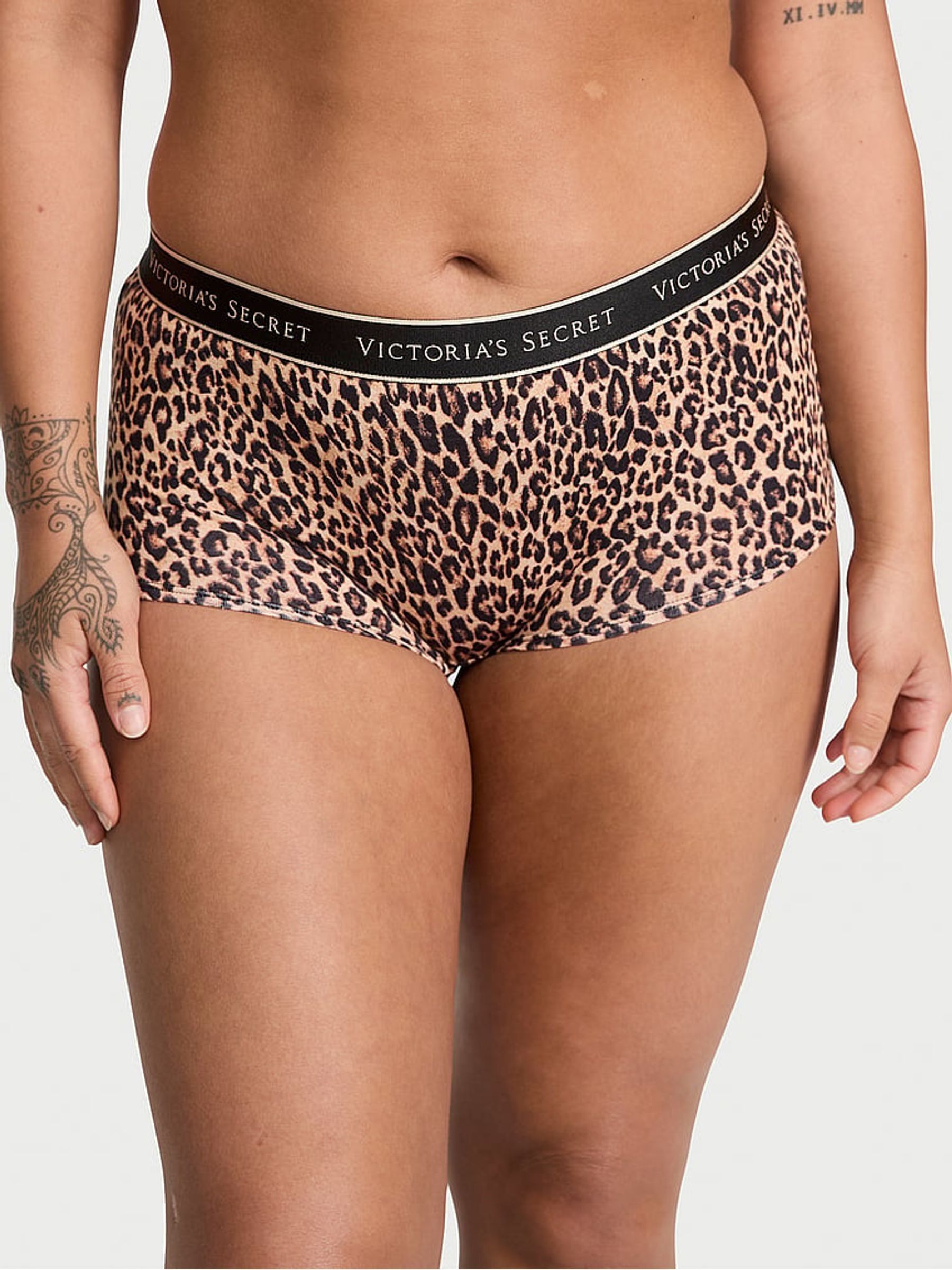 Leopard Brown Short Knickers - Image 1 of 3