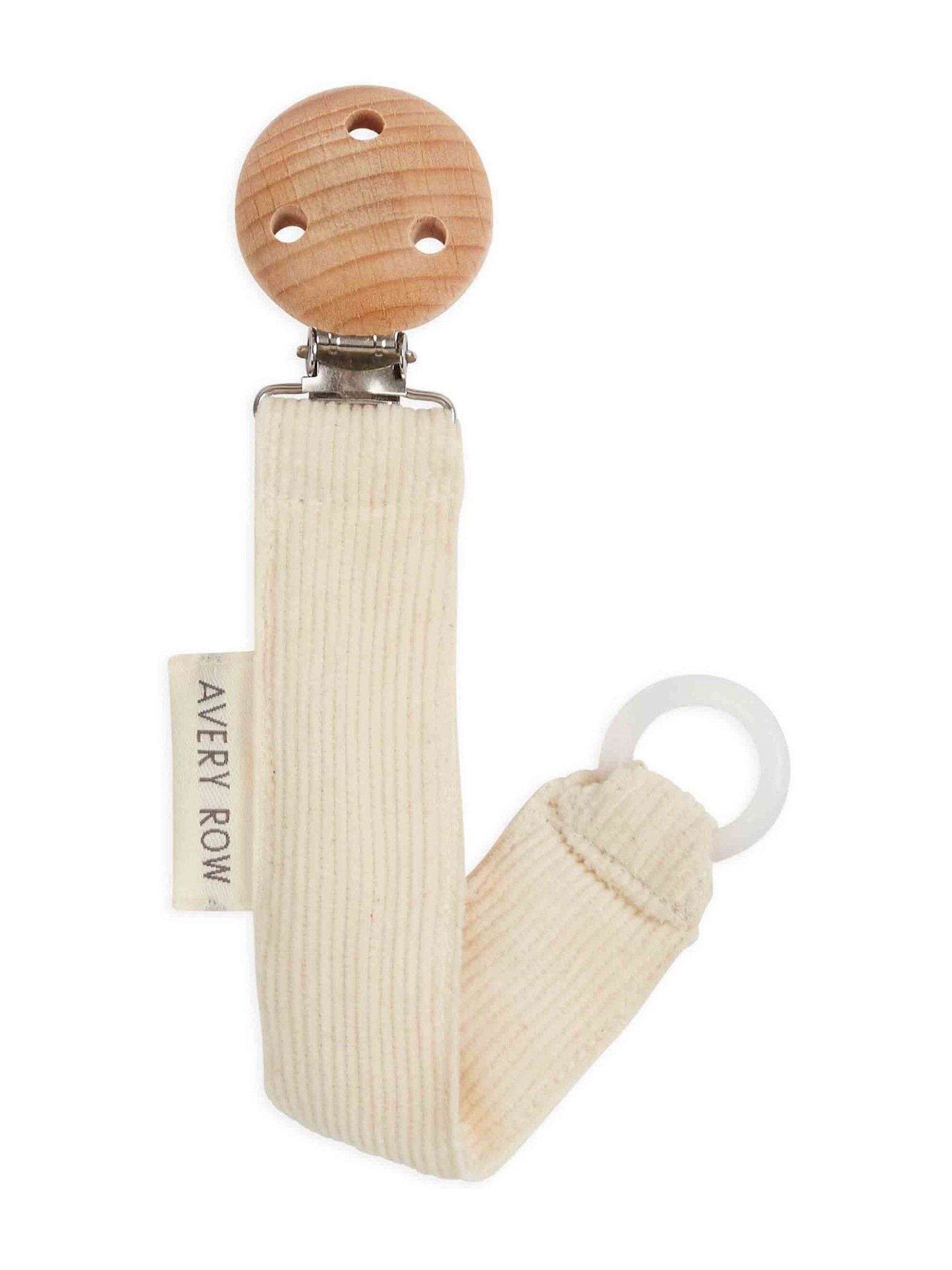 Cream Pacifier Holder - Image 3 of 4