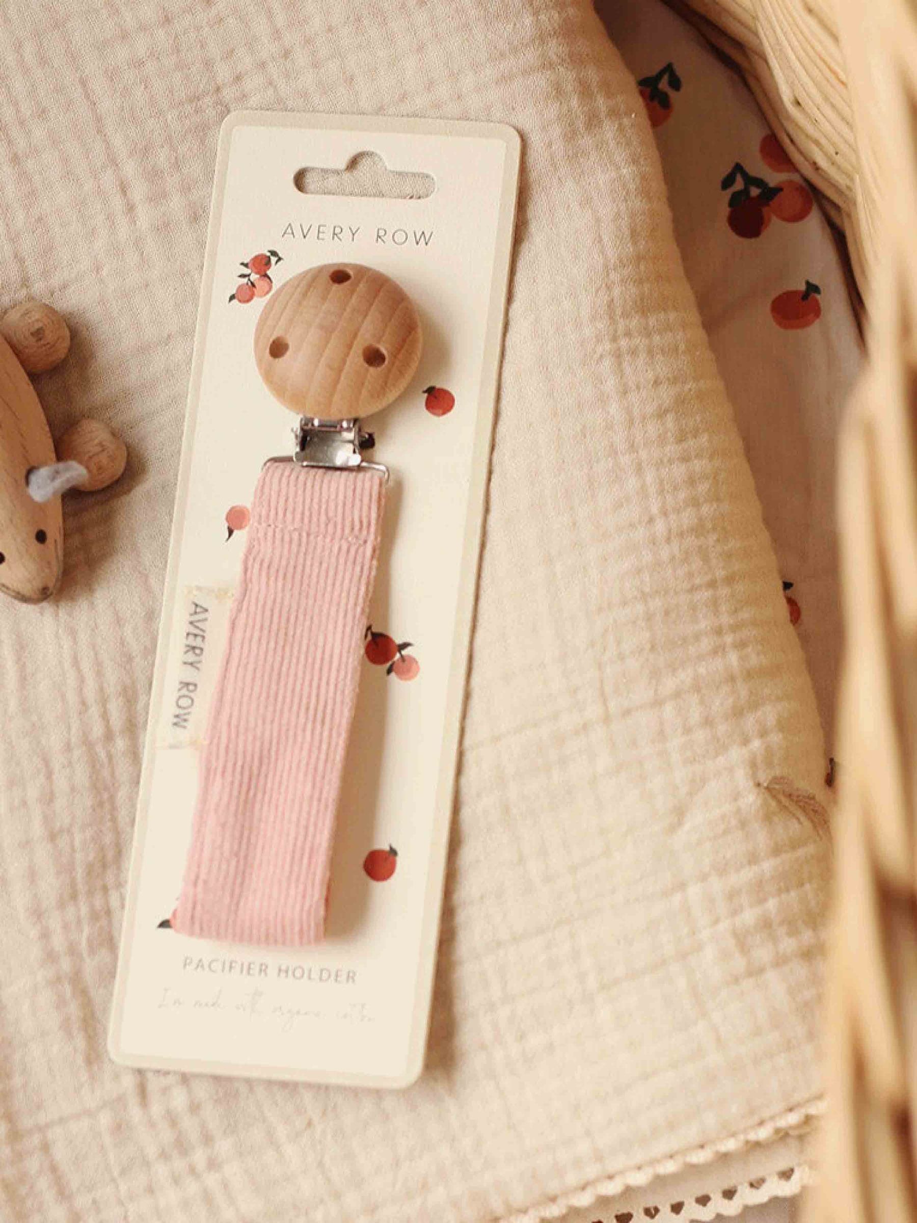 Pink Pacifier Holder - Image 1 of 4 Pink Pacifier Holder - Image 1 of 4