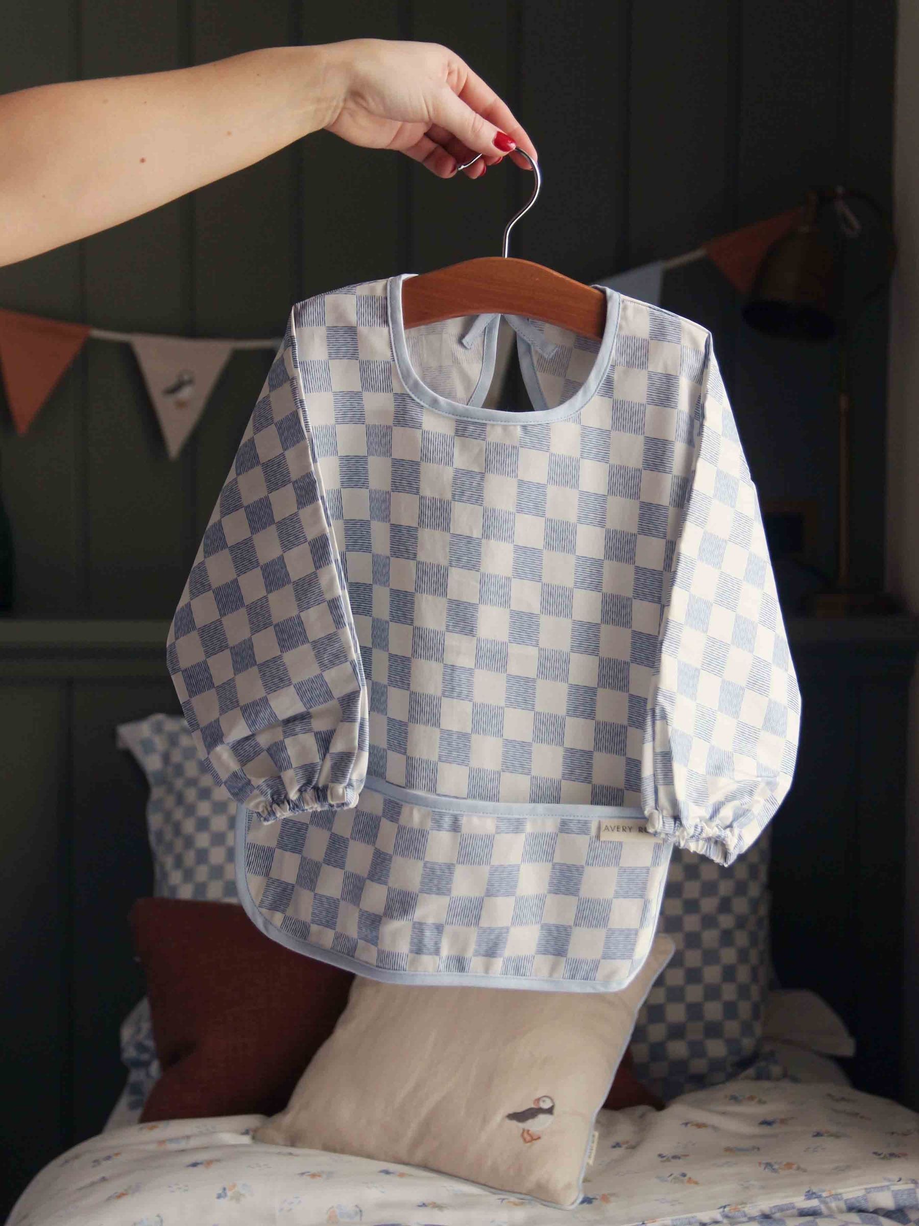 Waves Sleeved Bib - Image 1 of 4 Waves Sleeved Bib - Image 1 of 4