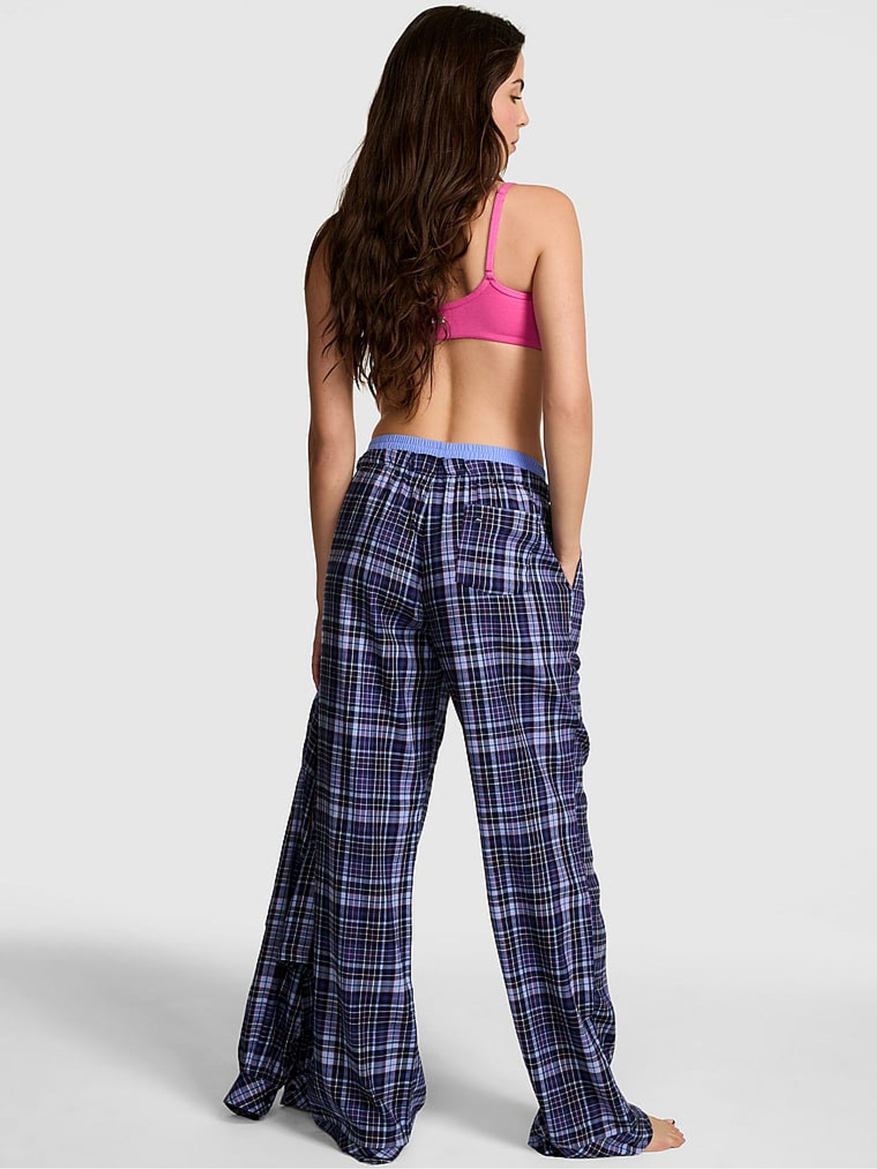 Noir Navy Blue Boyfriend Pyjama Bottoms - Image 2 of 3