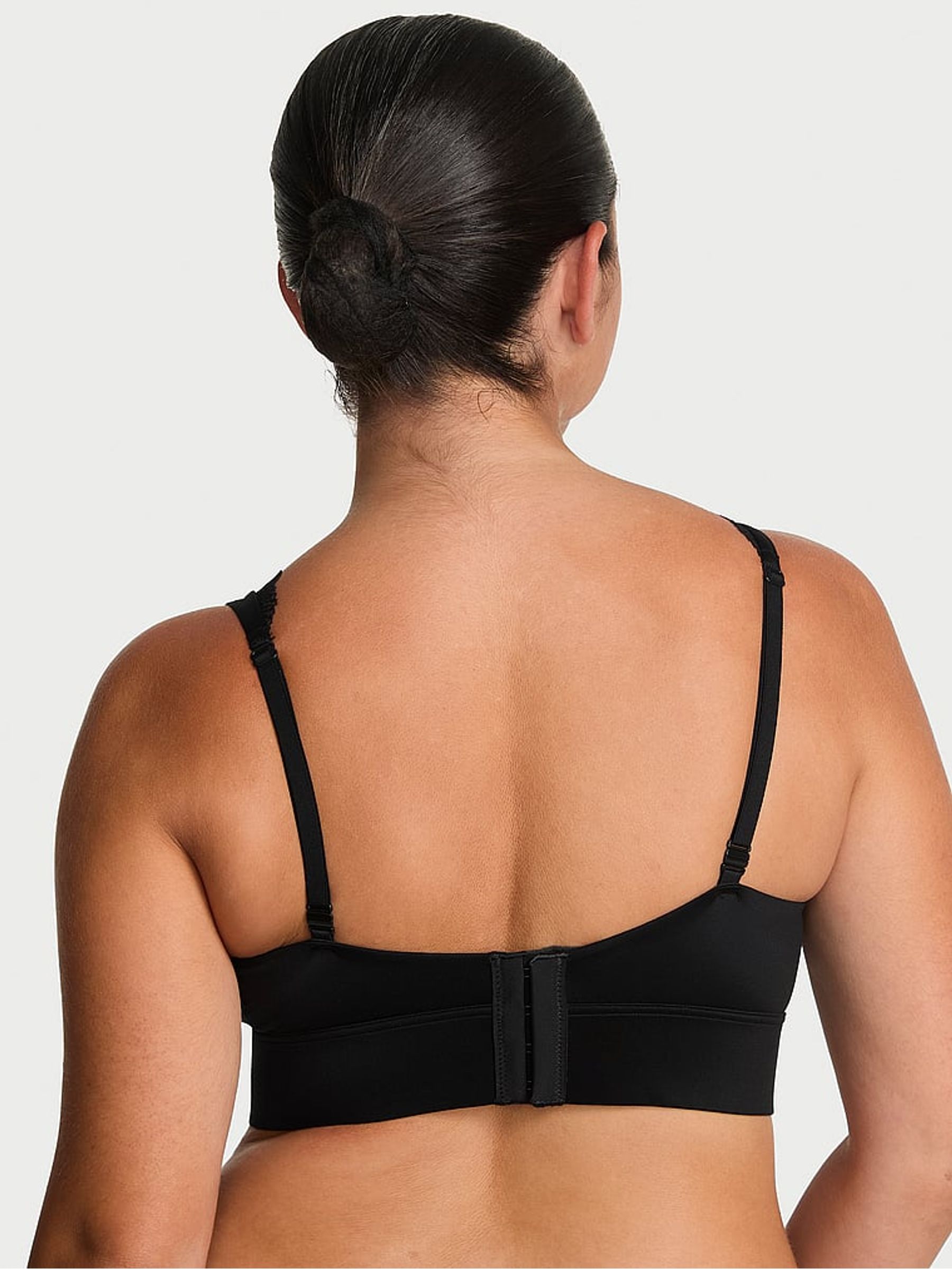 Black Plunge Post Surgery Lace Bralette - Image 2 of 2