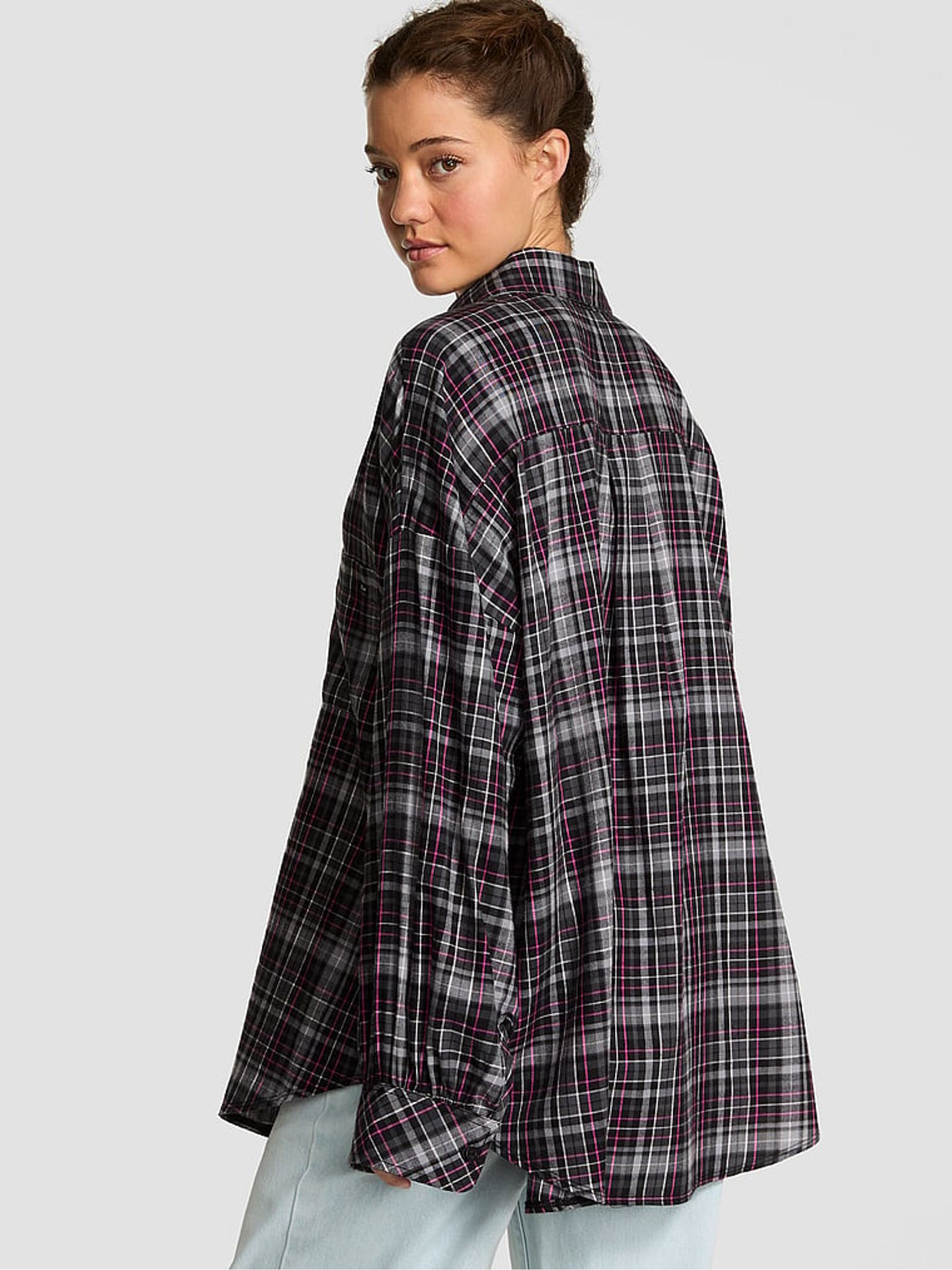 Black Pyjama Shirt - Image 2 of 4