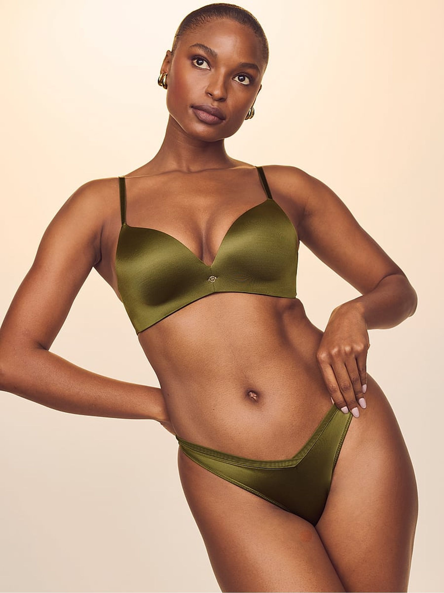 Green Chameleon Non Wired Push Up So Obsessed Bra - Image 3 of 4