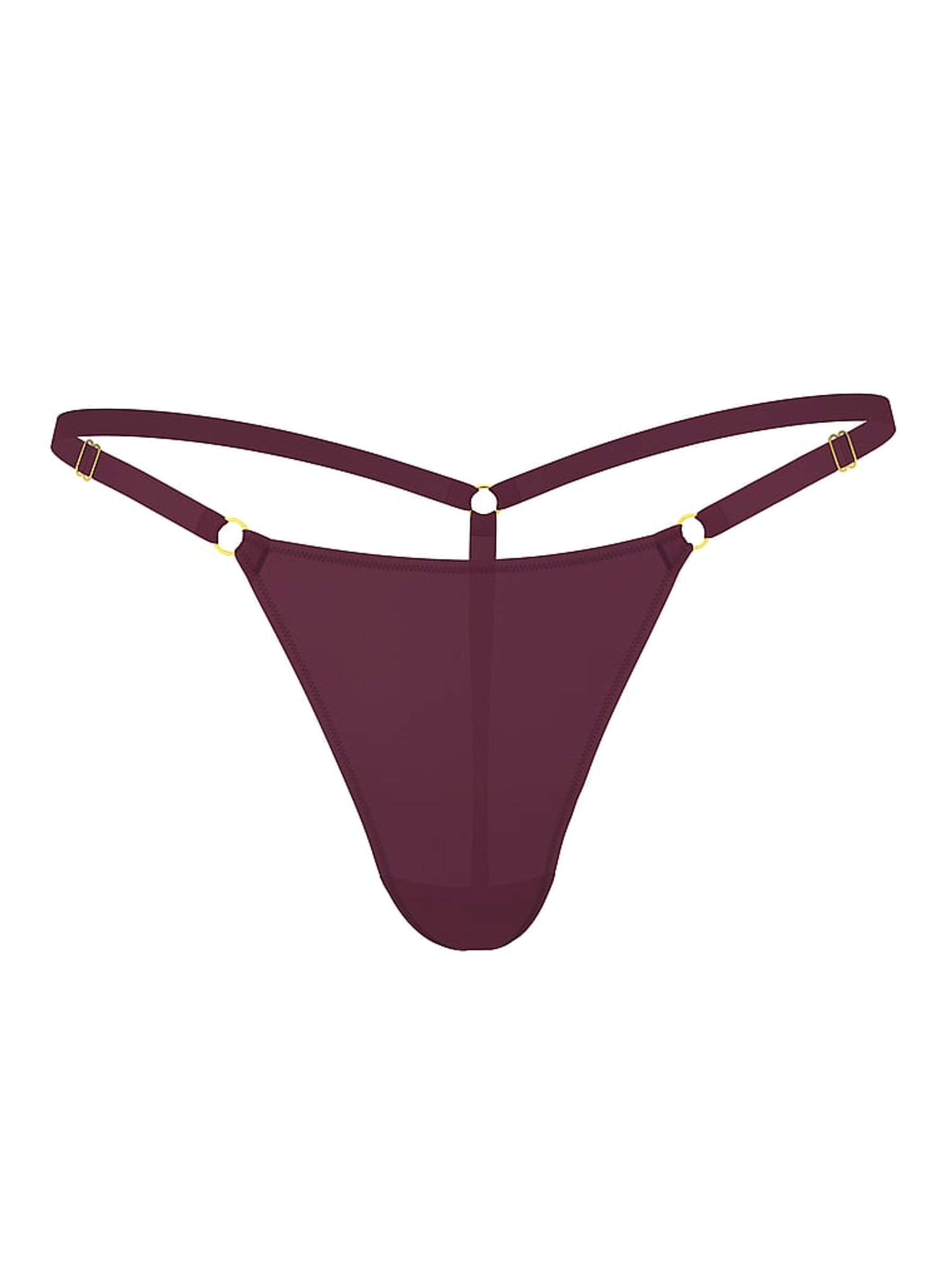 Winter Wine Red G-String Knickers - Image 3 of 3