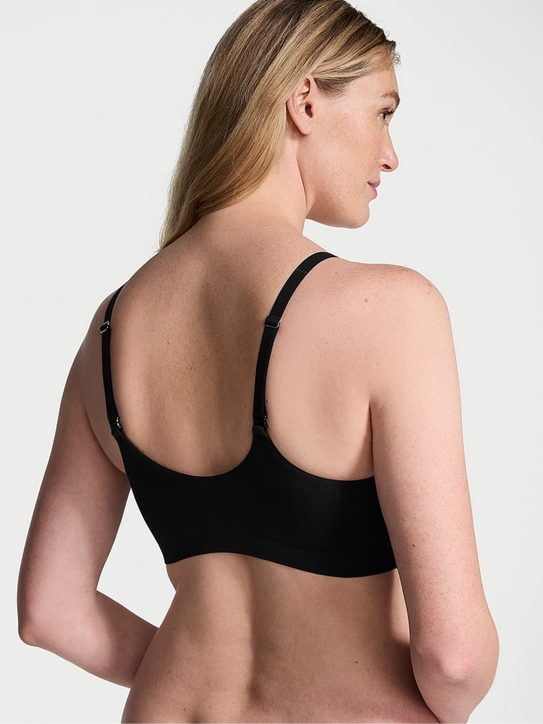 Black Seamless Nursing Bra - Image 2 of 3