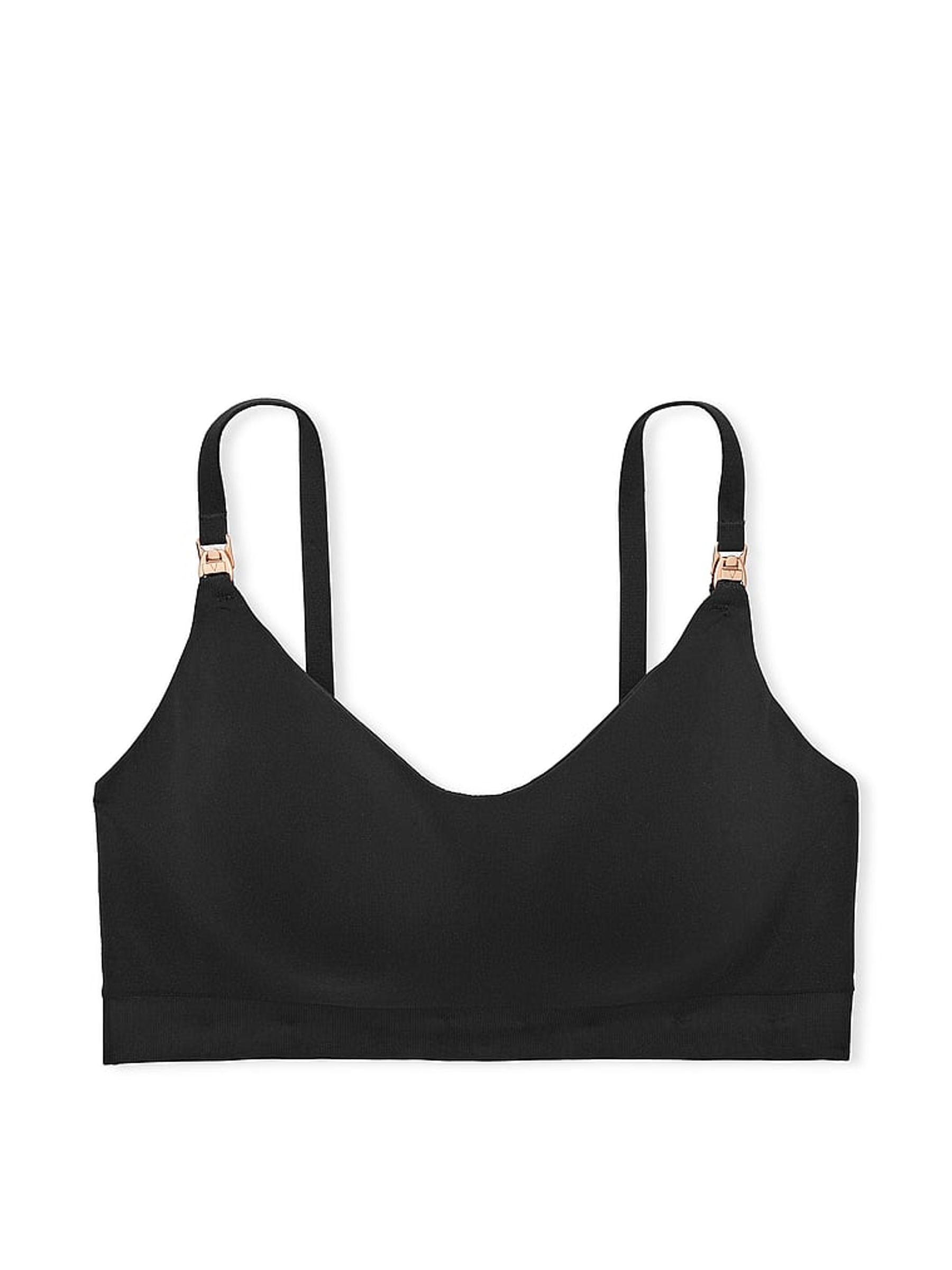 Black Seamless Nursing Bra - Image 3 of 3