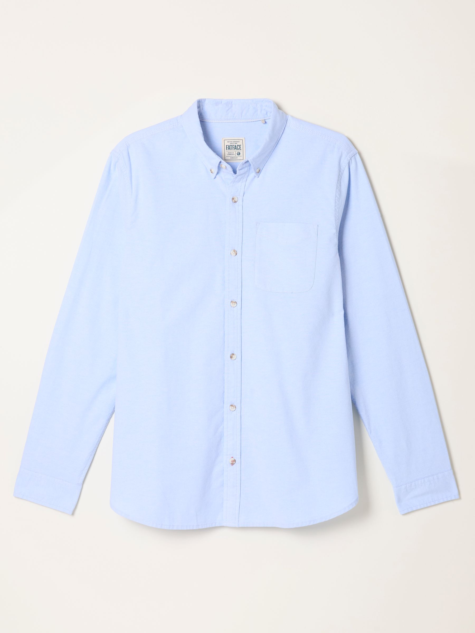 Oxford Blue Long Sleeve Shirt - Image 5 of 5 Oxford Blue Long Sleeve Shirt - Image 5 of 5