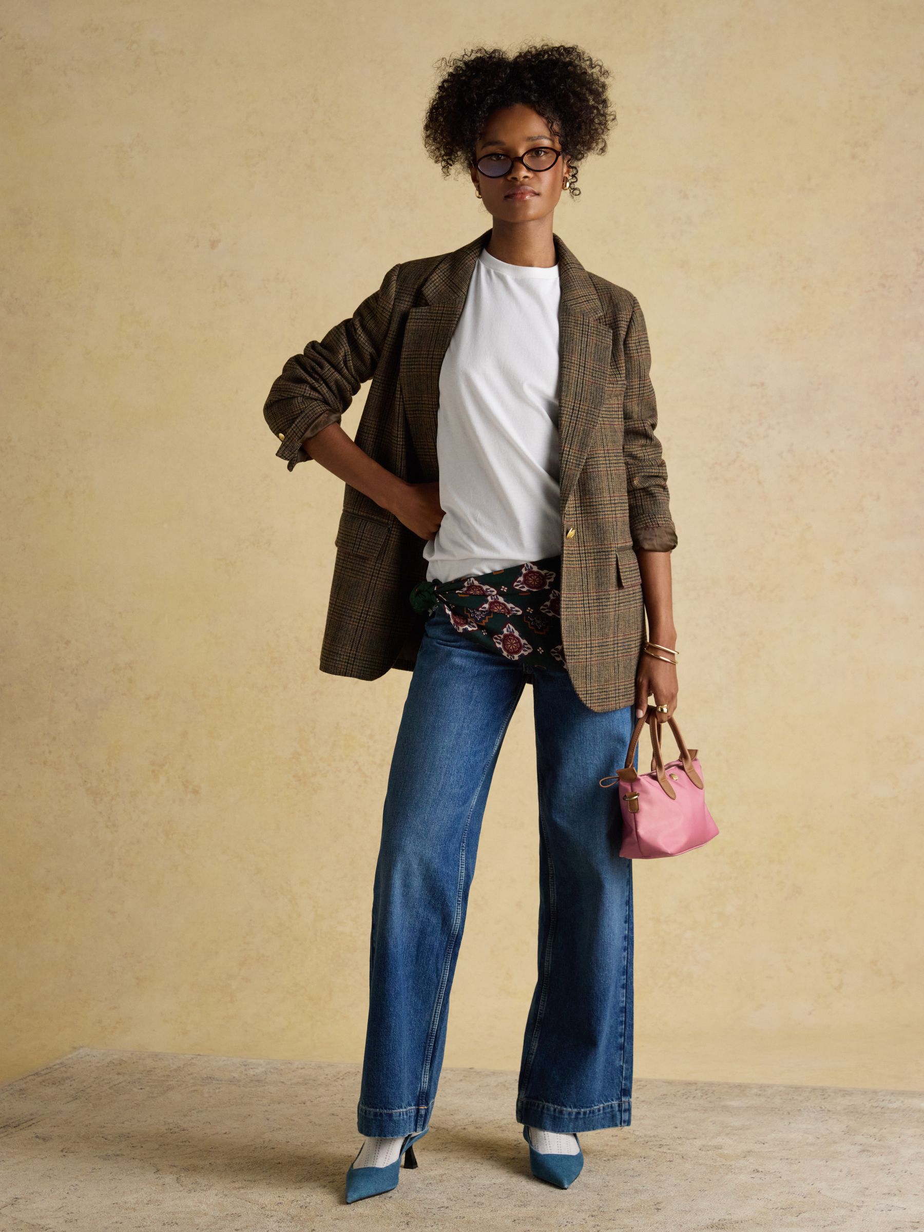 Edie Pink Crossbody Bag - Image 3 of 8