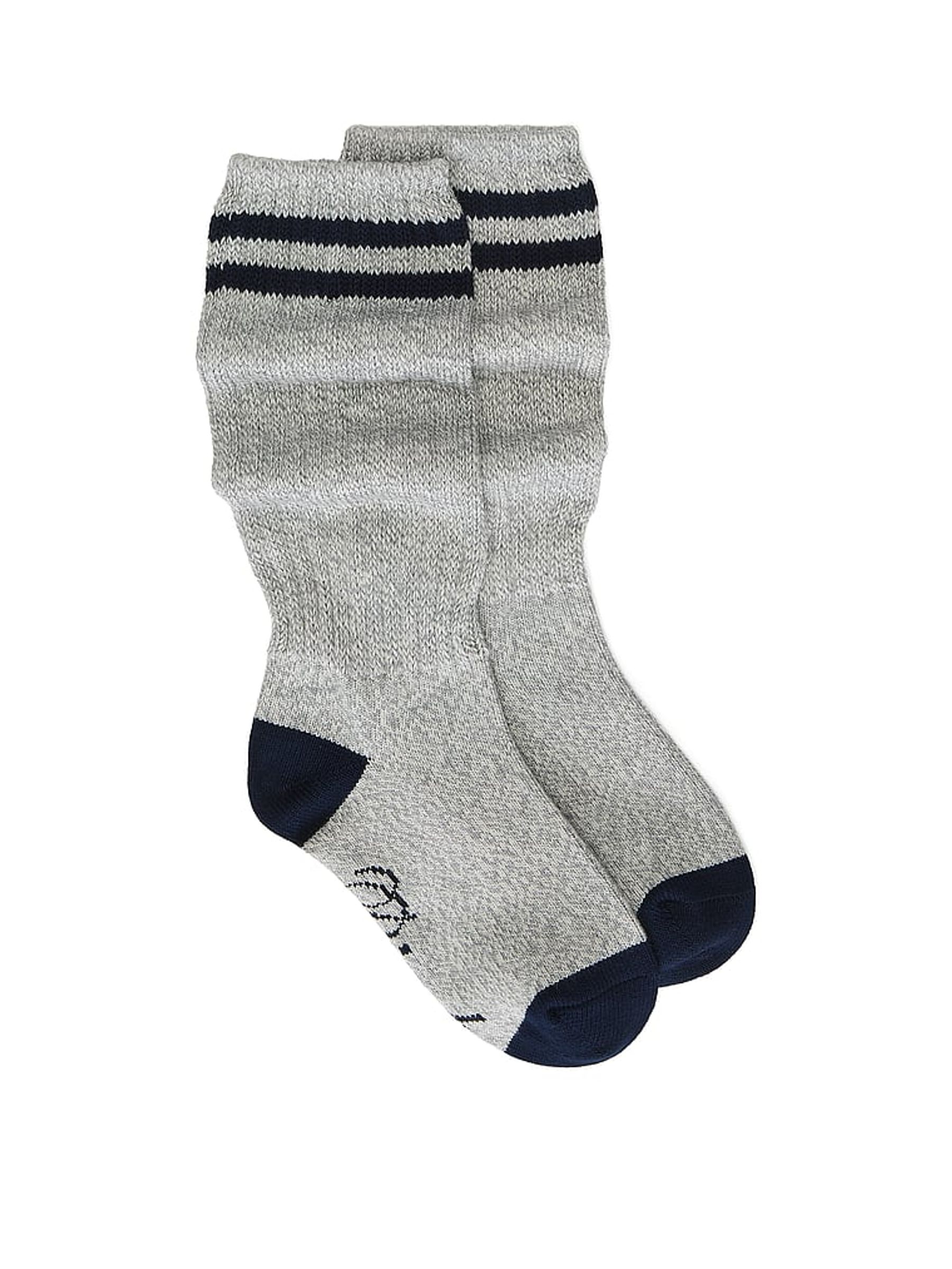 Heather Grey Slouch Socks - Image 1 of 2